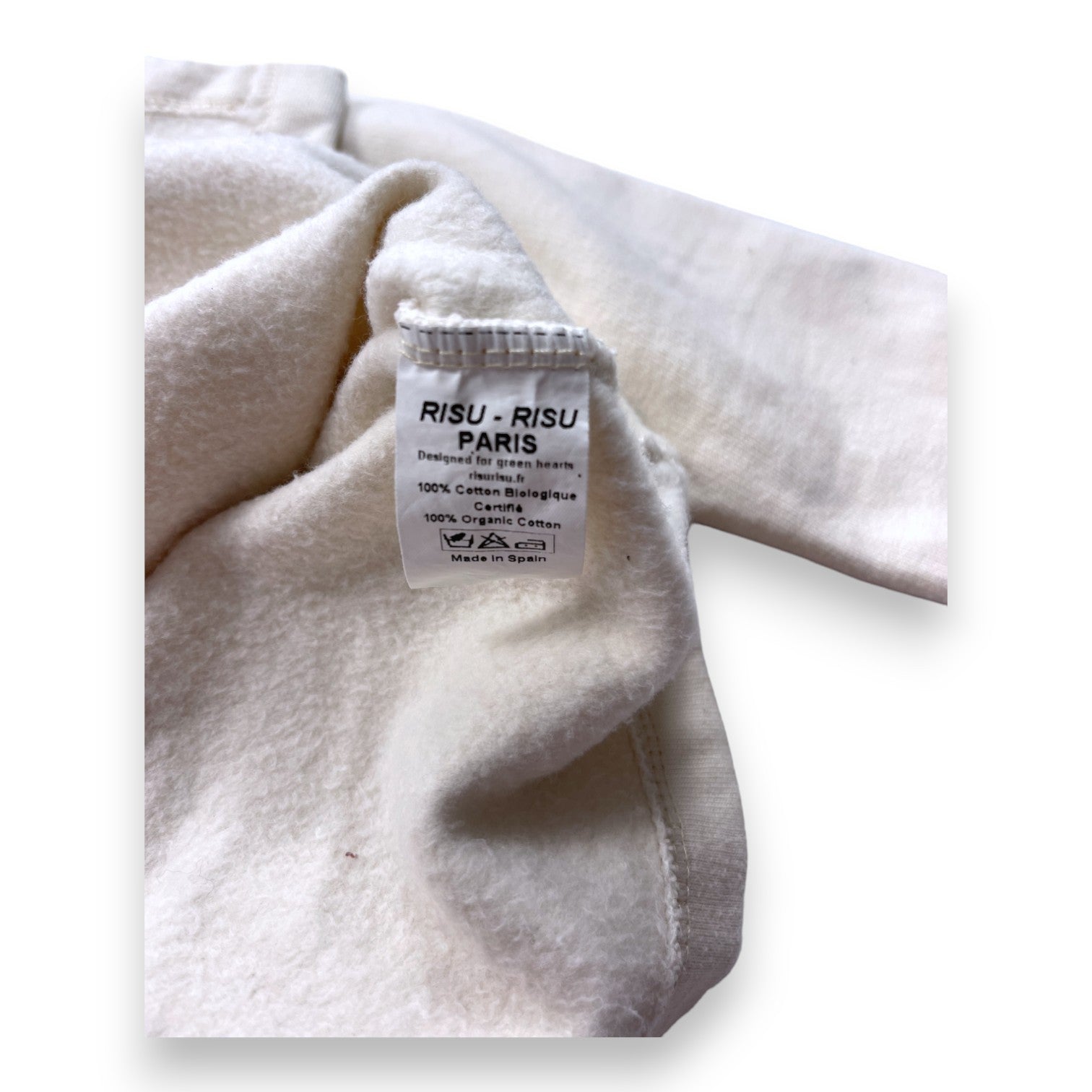 RISU RISU - Beige heart wrap - 4 years