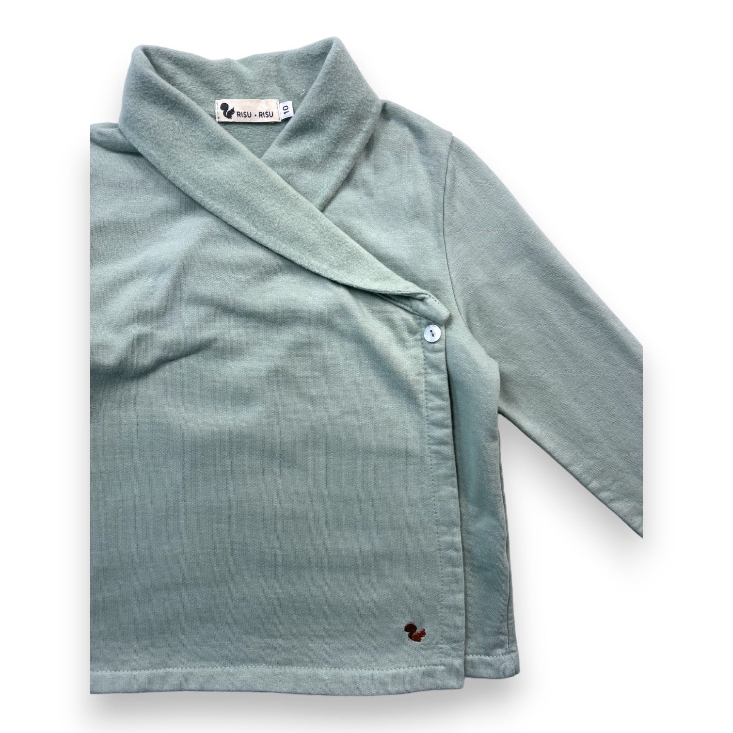 RISU RISU - Cache coeur vert - 10 ans