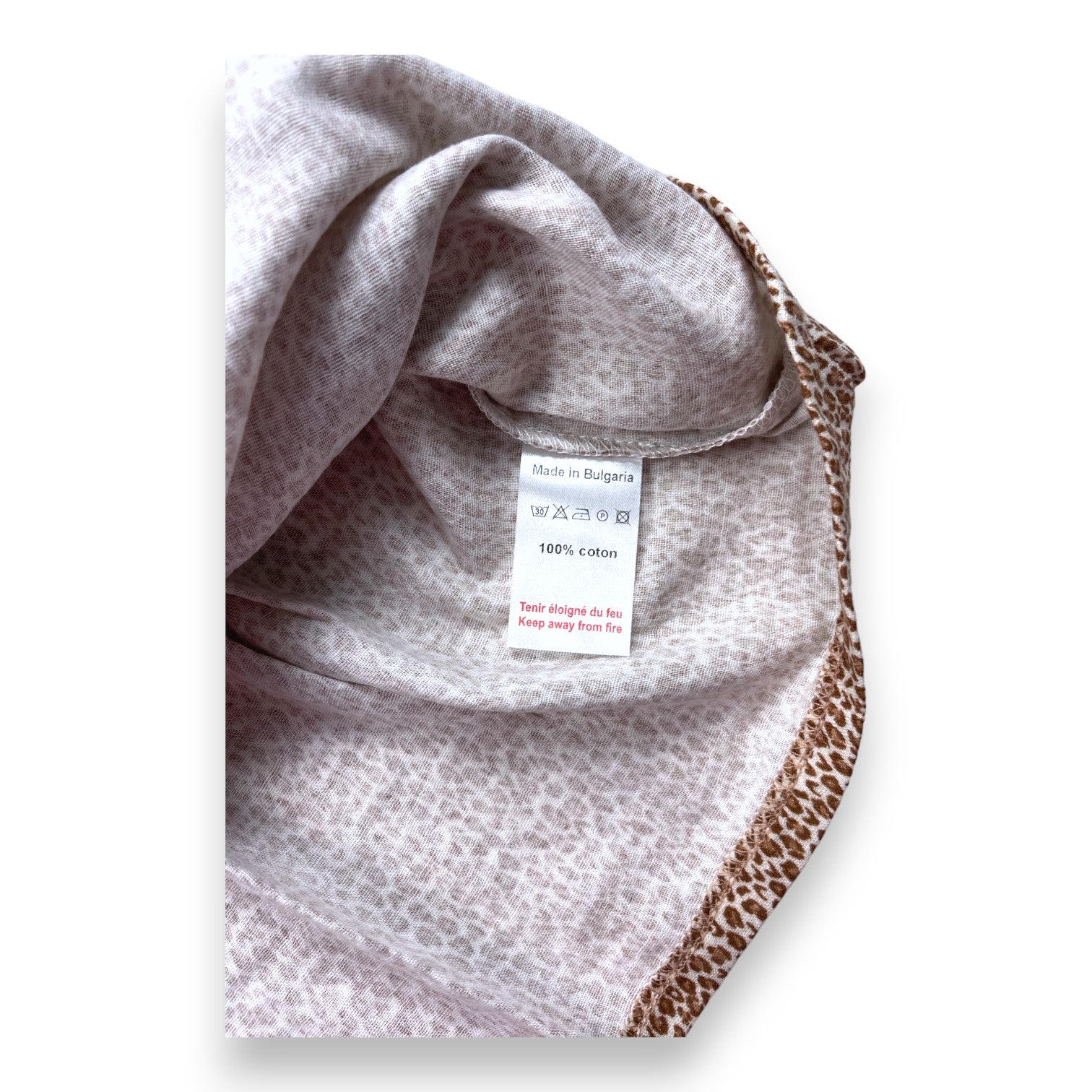 FRANGIN FRANGINE - Leopard print buttoned skirt - 8 years