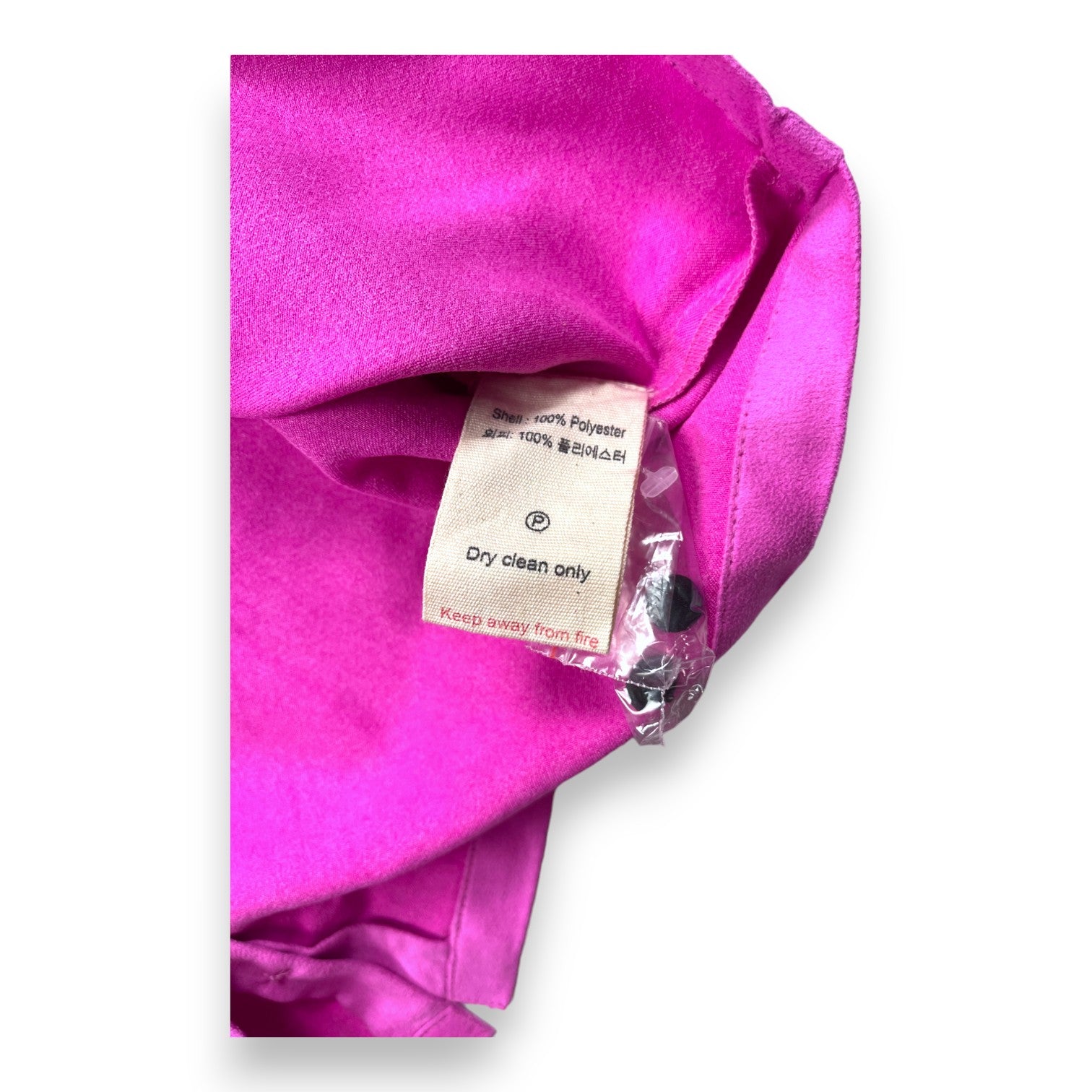 HELLO - Pink suede-effect blouse with embroidered collar - 8 years