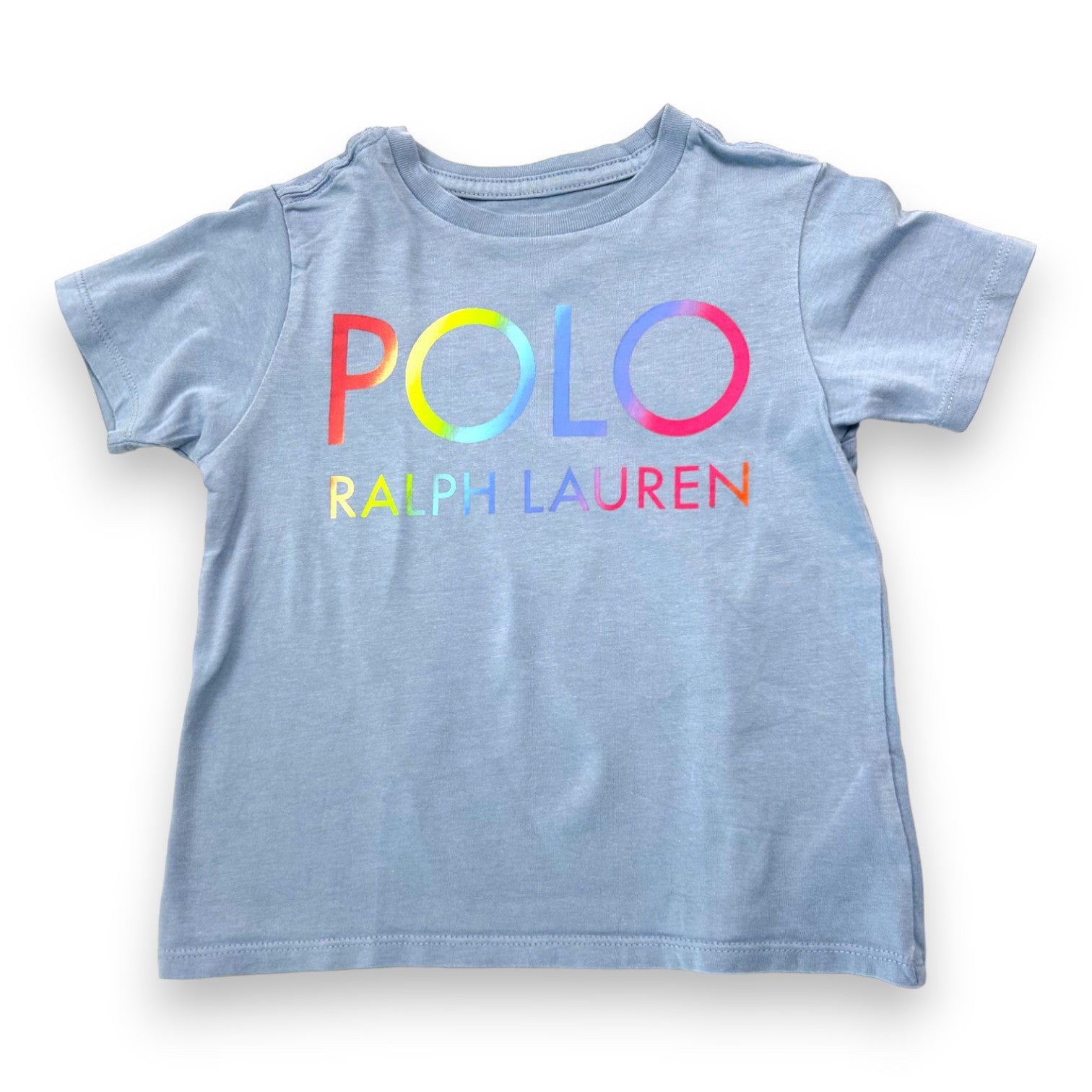 RALPH LAUREN - Blue t-shirt - 4 years