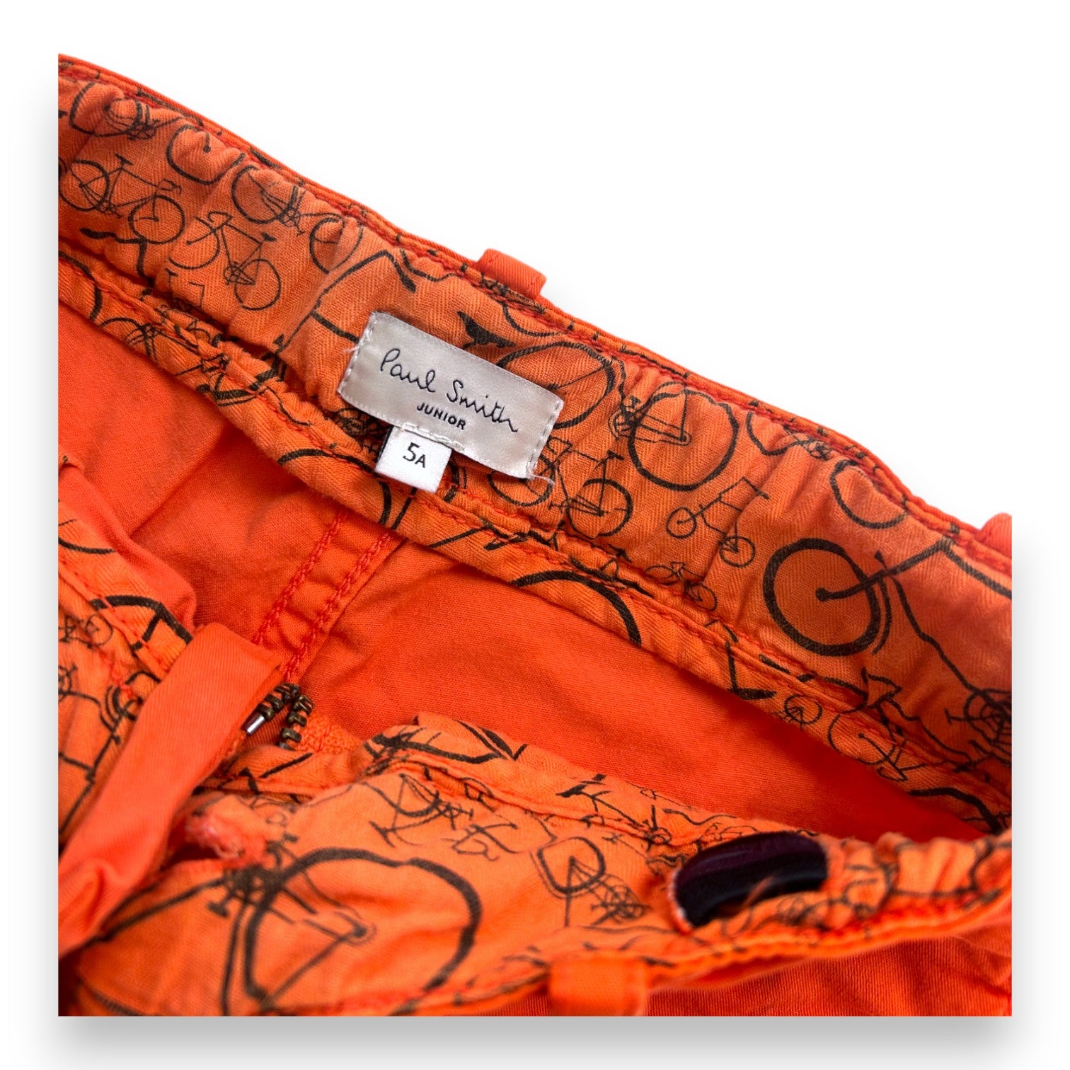 PAUL SMITH - Short orange - 5 ans