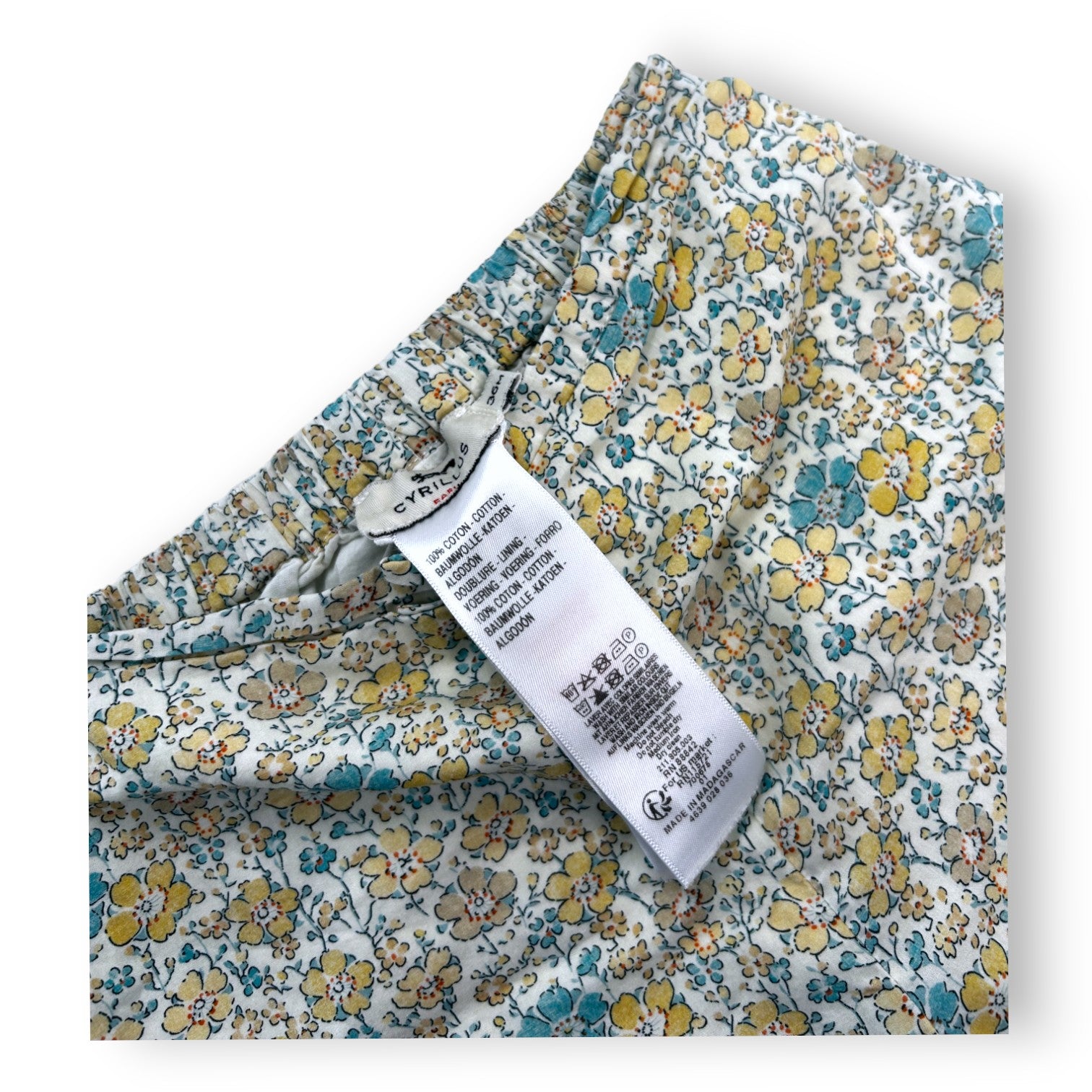 CYRILLUS - Floral print shorts - 3 years