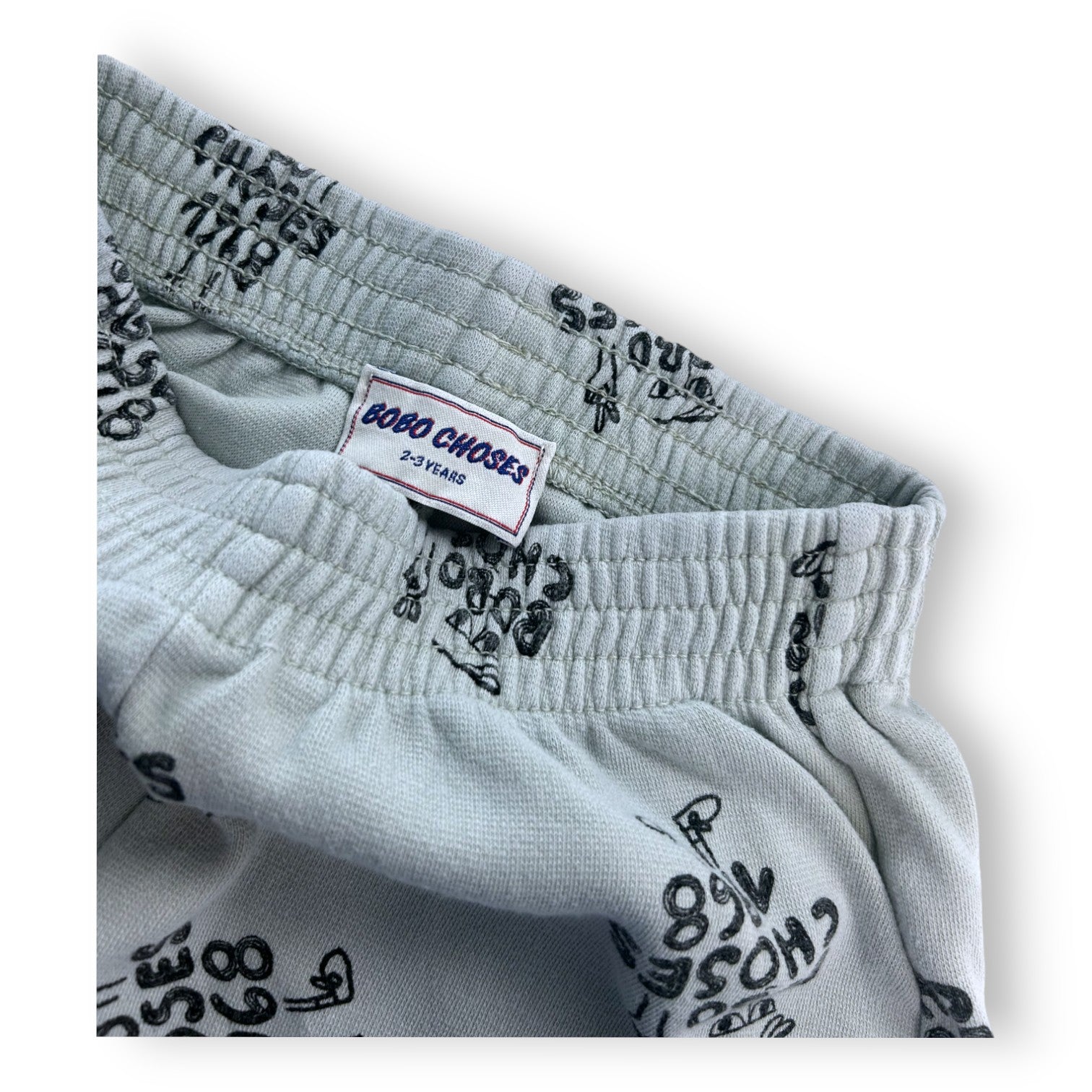 BOBO CHOSES - Grau gemusterte Shorts - 3 Jahre