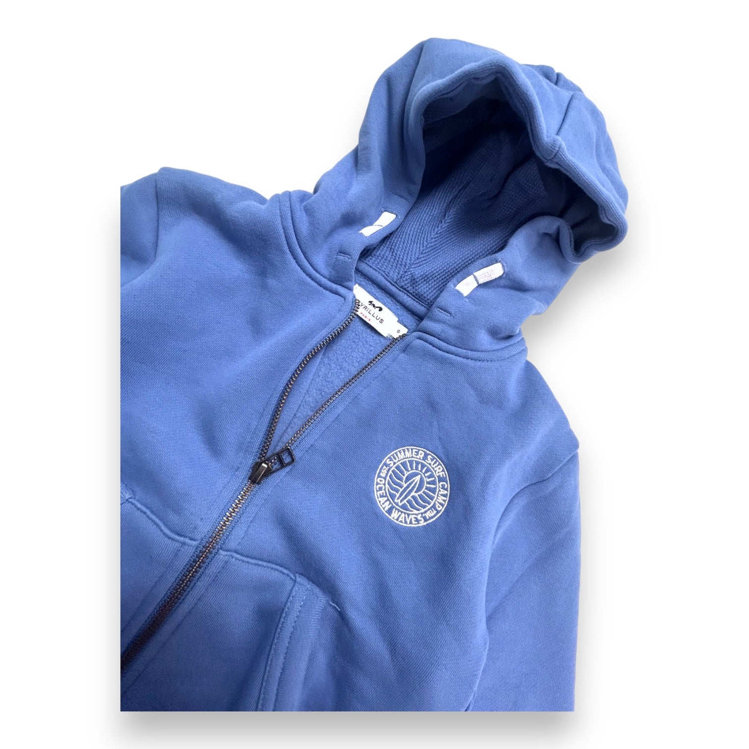 CYRILLUS - Blue zip-up jacket - 6 years