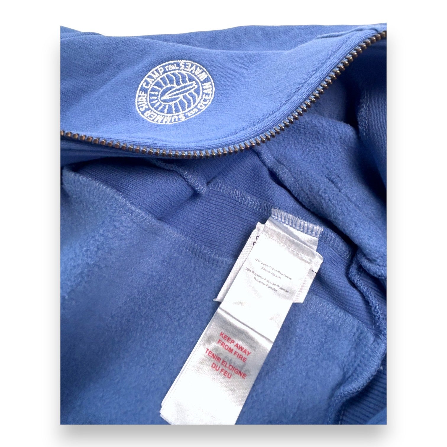 CYRILLUS - Veste bleue à zip - 6 ans