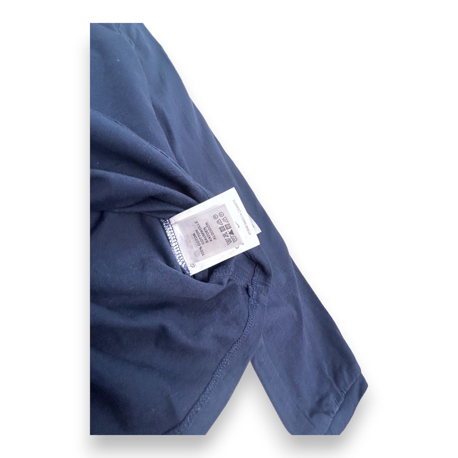 CYRILLUS - T-shirt bleu manches longues - 8 ans