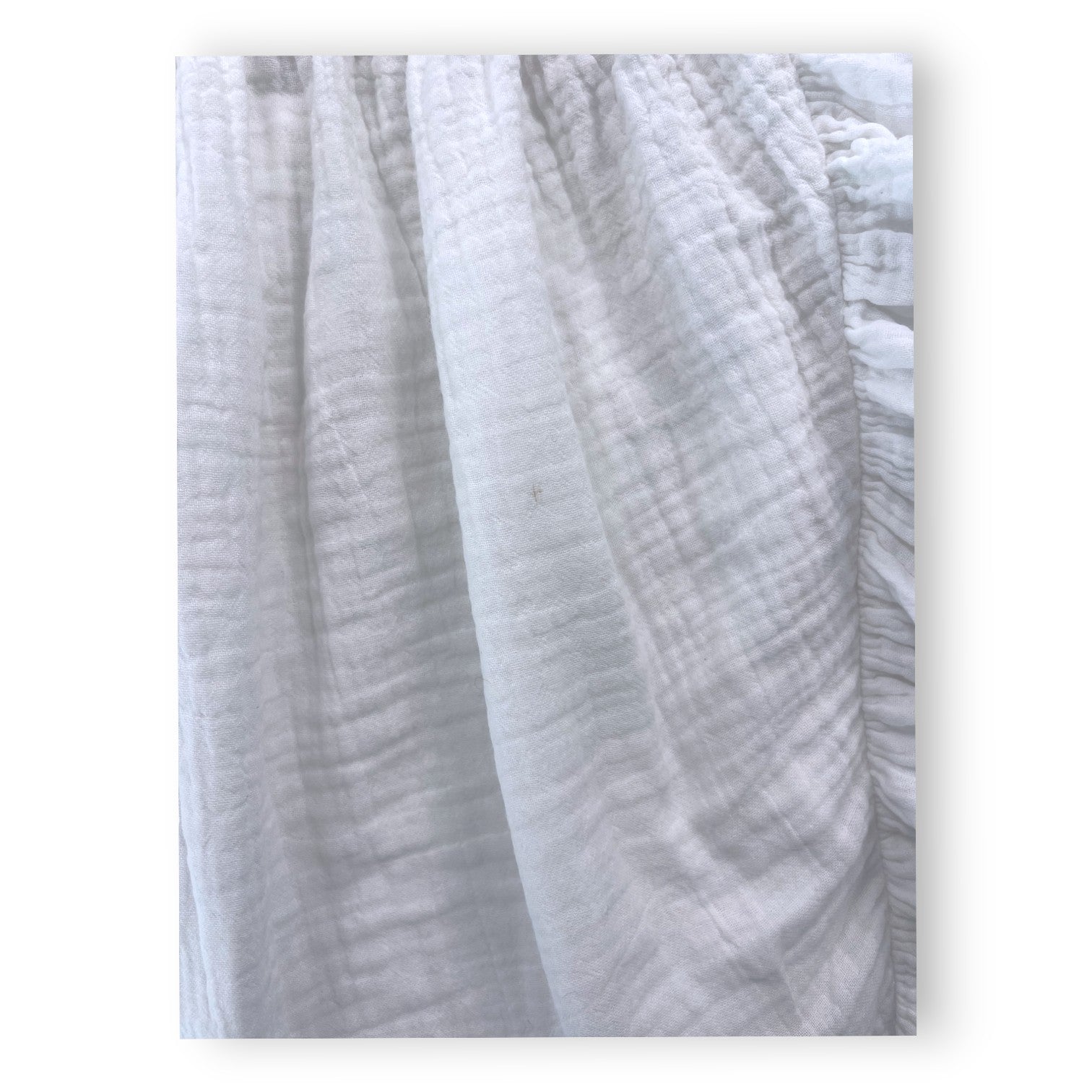 LOUISE MISHA - Weißes Baumwollgaze-Top mit Rüschen und bunter Stickerei - 8 Jahre