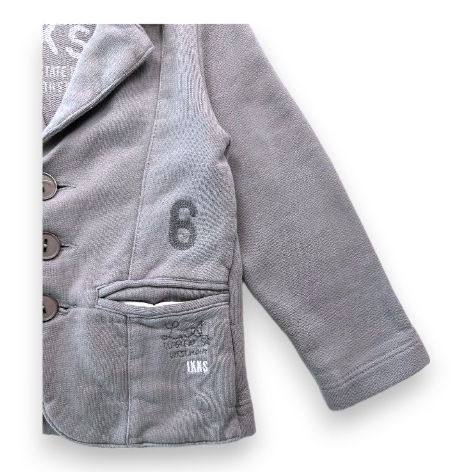 IKKS - Leichter grauer Blazer - 2 Jahre