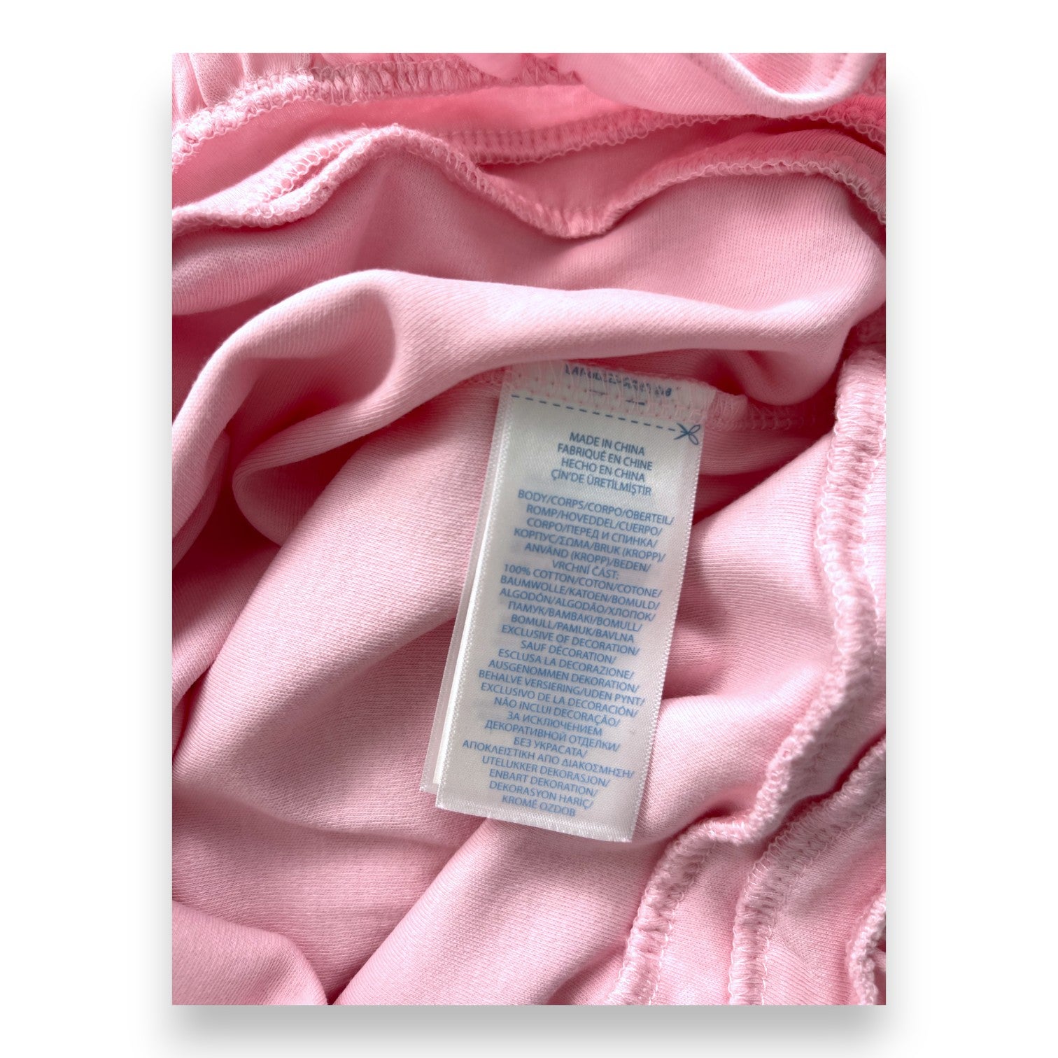 RALPH LAUREN - Rosafarbenes Set aus langärmligem Kleid und Pumphose - 18 Monate