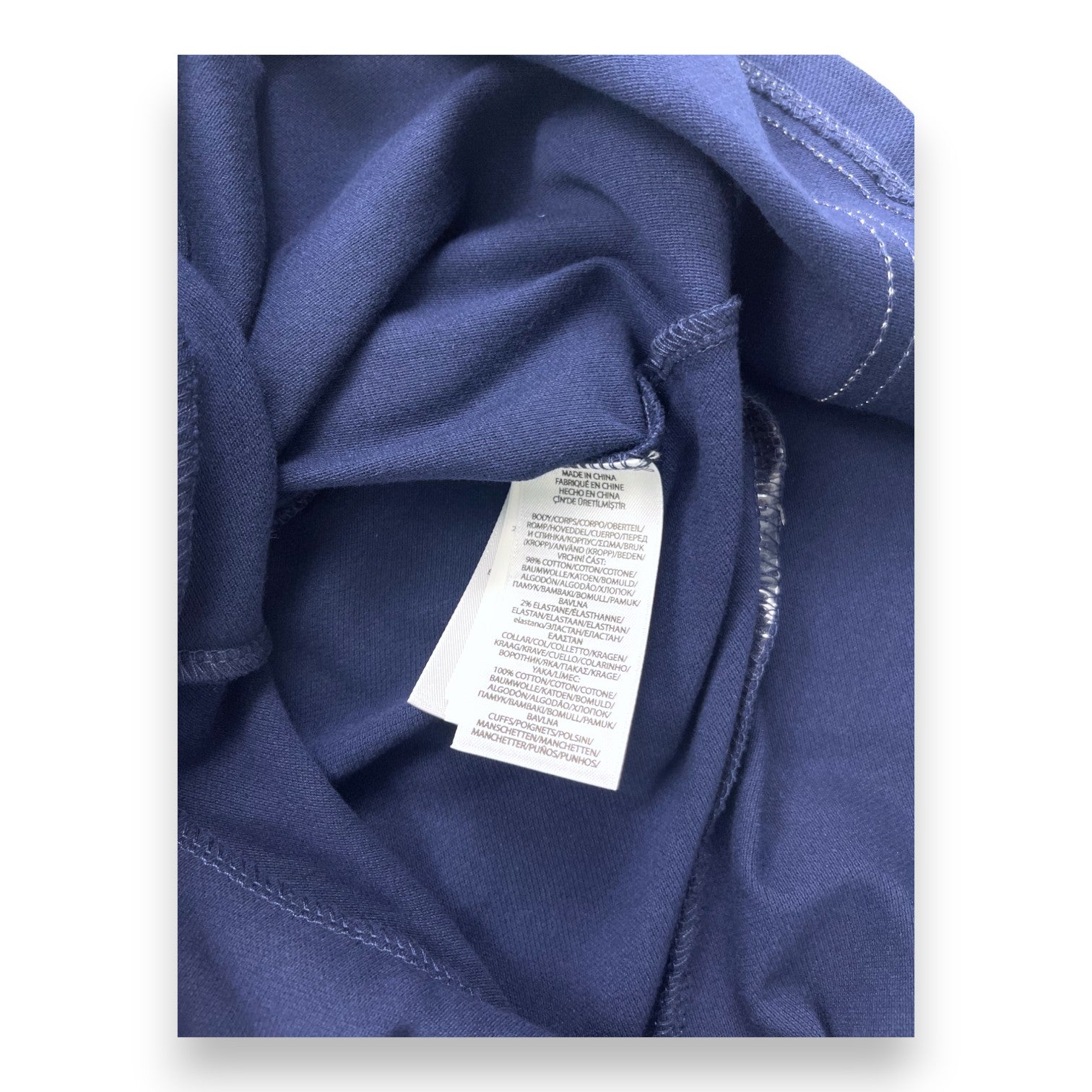 RALPH LAUREN - Marineblaues ärmelloses Kleid - 2 Jahre