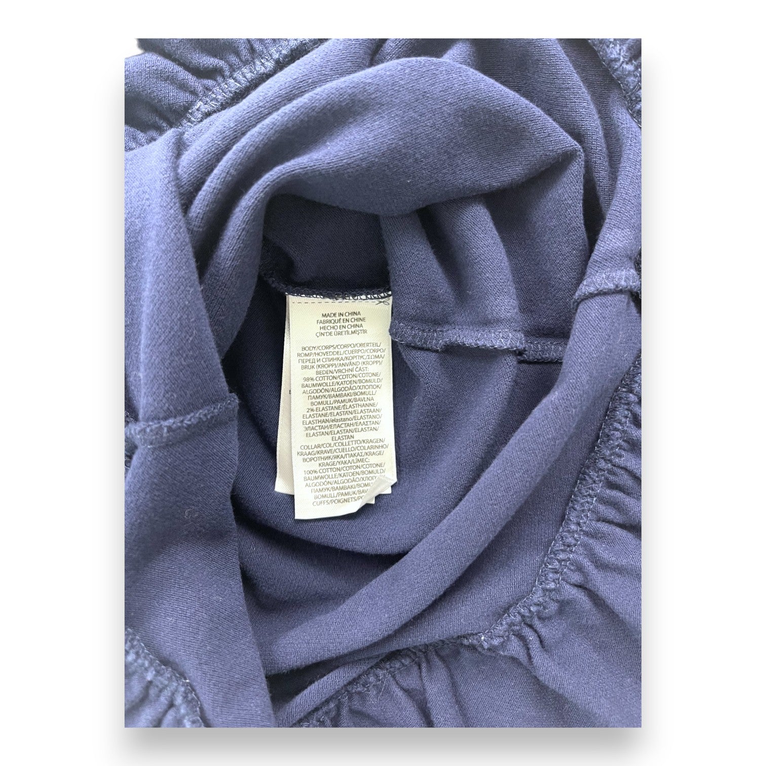 RALPH LAUREN - Navy blue flared dress - 2 years