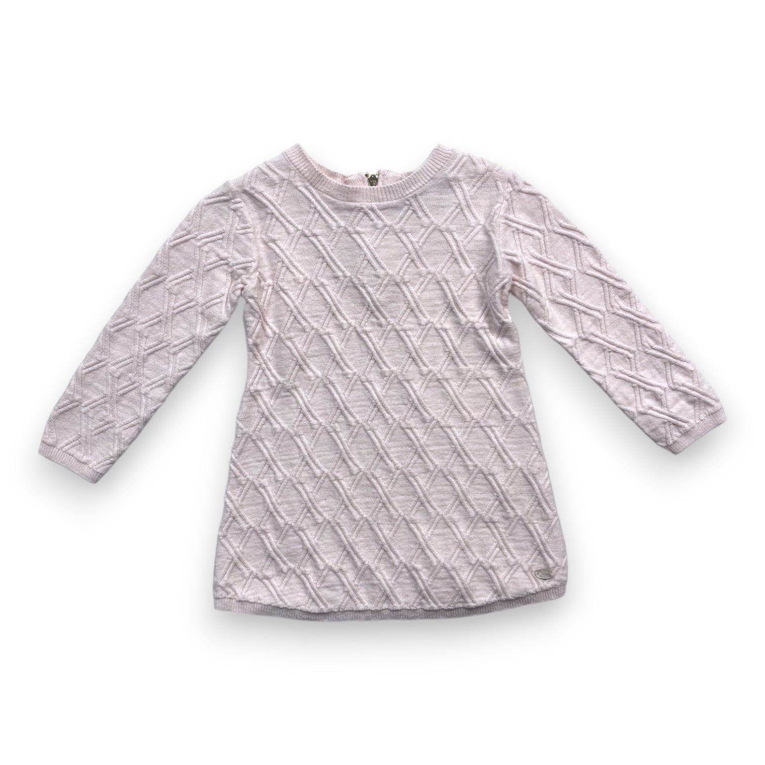 TARTINE & CHOCOLAT - Rosa Wollkleid - 18 Monate