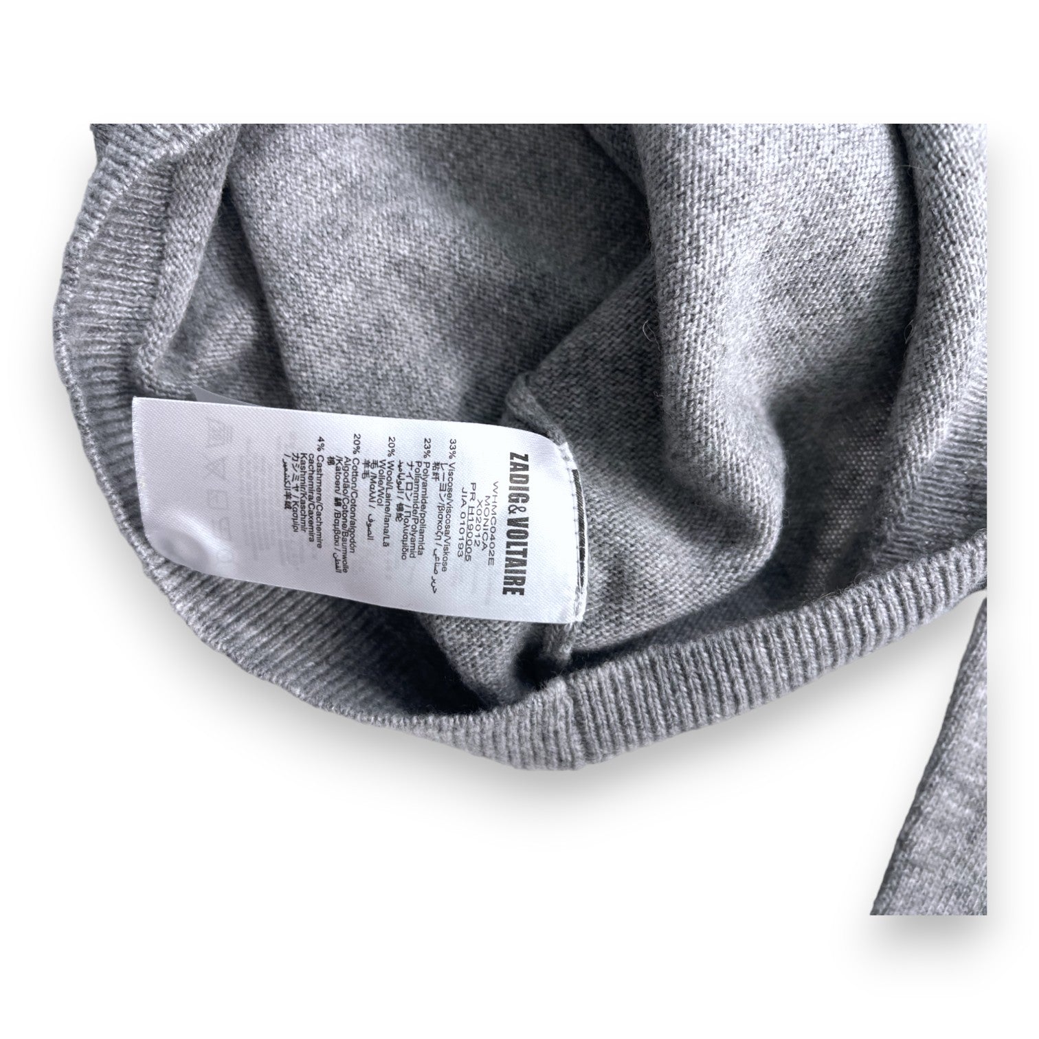 ZADIG & VOLTAIRE - Gray "LOVE" dress - 2 years