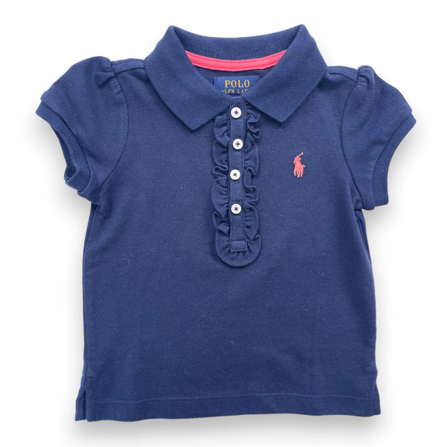 RALPH LAUREN - Marineblaues Poloshirt - 2 Jahre