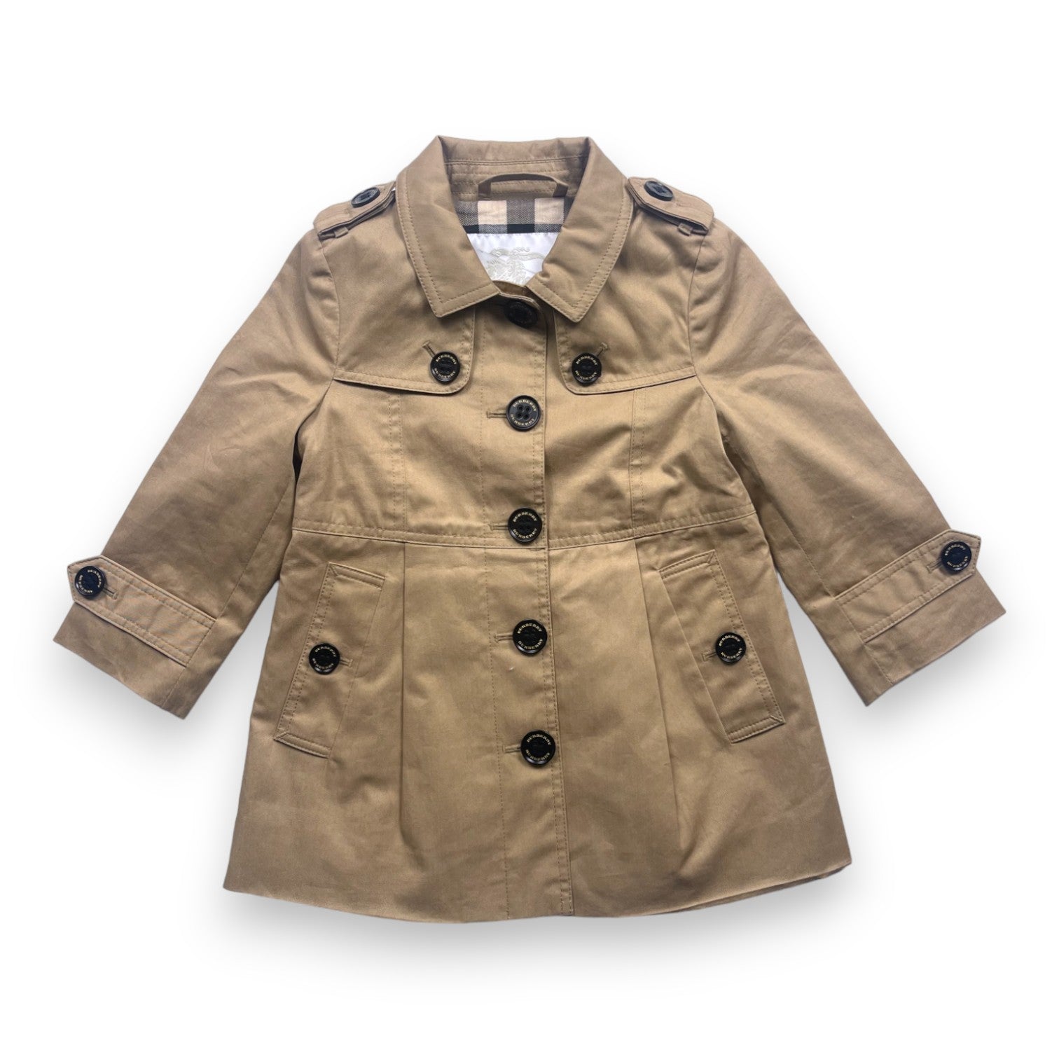 BURBERRY - Trench classique beige - 9 mois