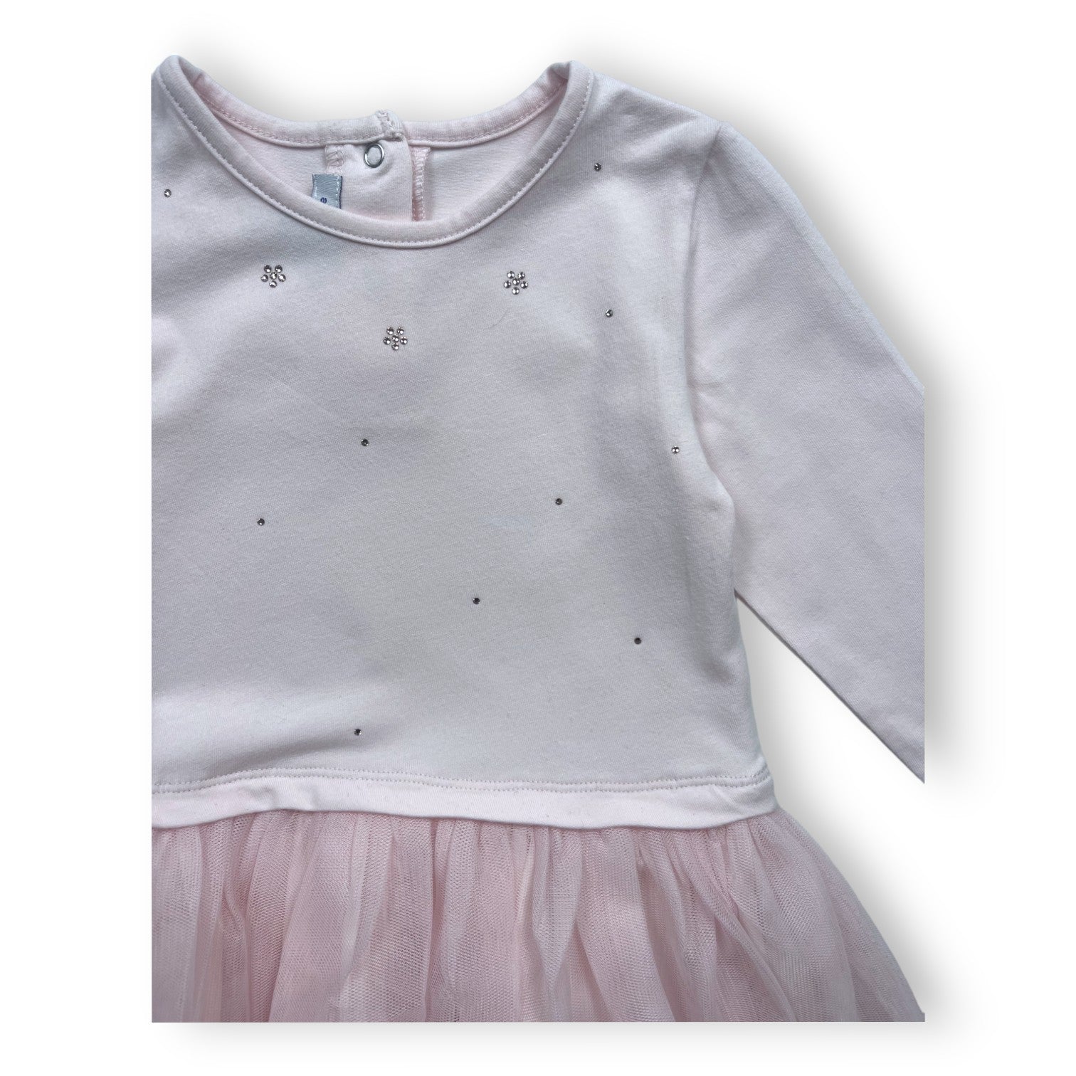 ABSORBA - Robe rose bi-matière tulle - 2 ans