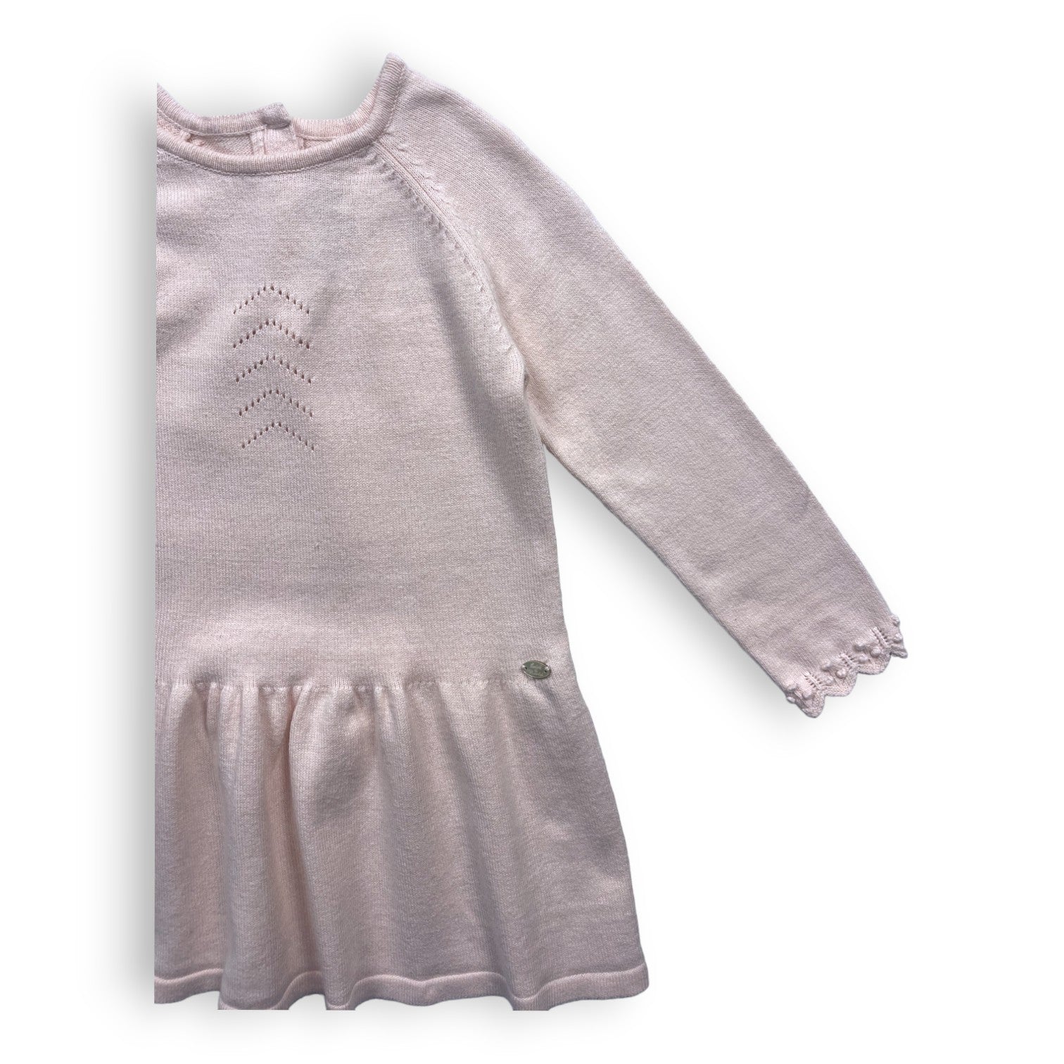 TARTINE & CHOCOLAT - Rosa Strickkleid - 18 Monate