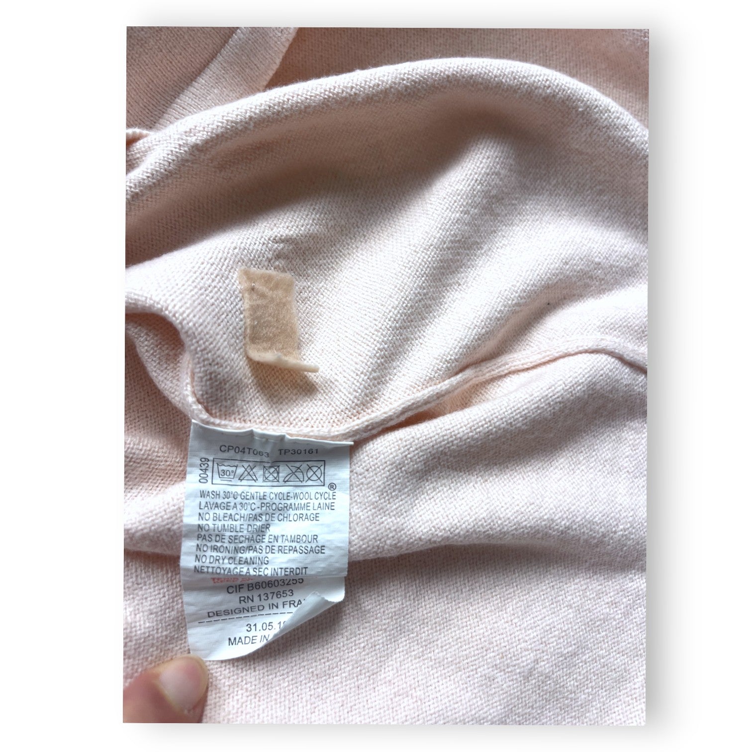 TARTINE & CHOCOLAT - Rosa Strickkleid - 18 Monate