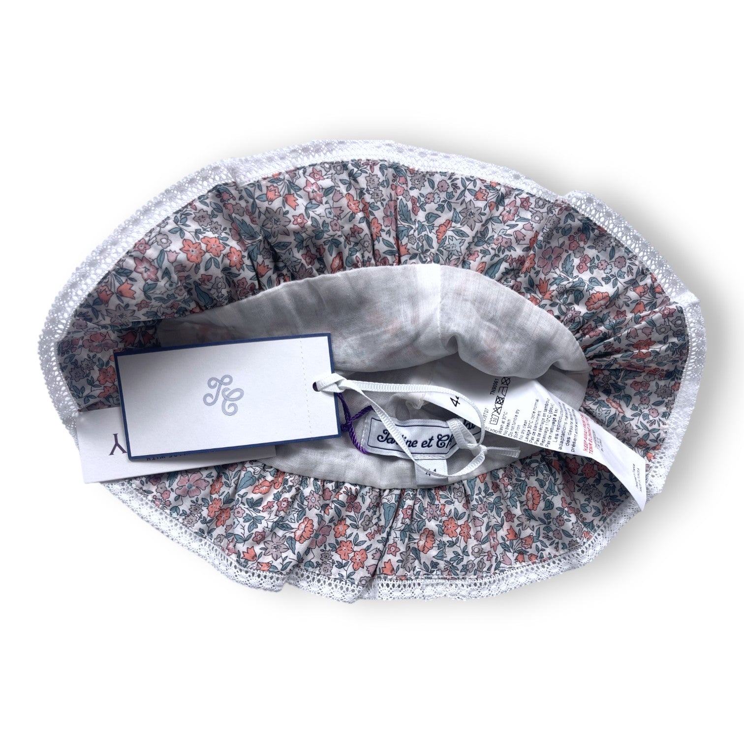 TARTINE & CHOCOLAT - Bob aus Liberty-Stoff (neu) - 3/6 Monate