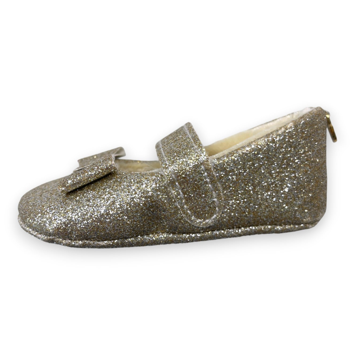 MONNALISA - Chaussons dorés - 17