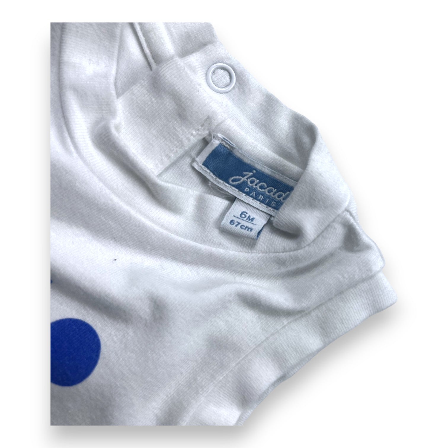 JACADI - Body blanc "hello paris" - 6 mois