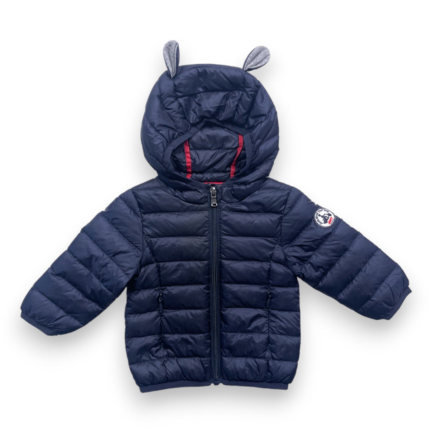 JOTT - Doudoune bleu marine à capuche - 6 mois