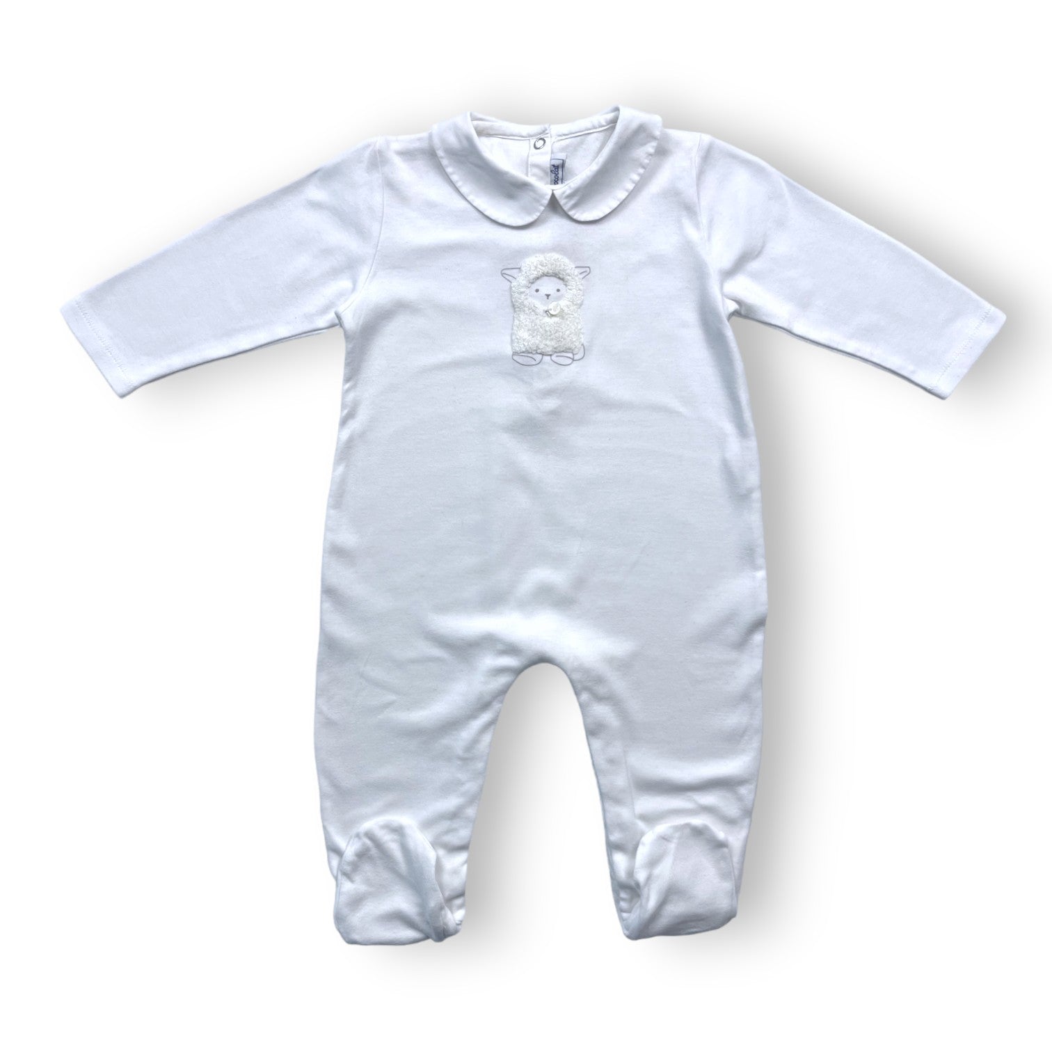 TARTINE & CHOCOLAT - Pyjama blanc mouton - 18 mois