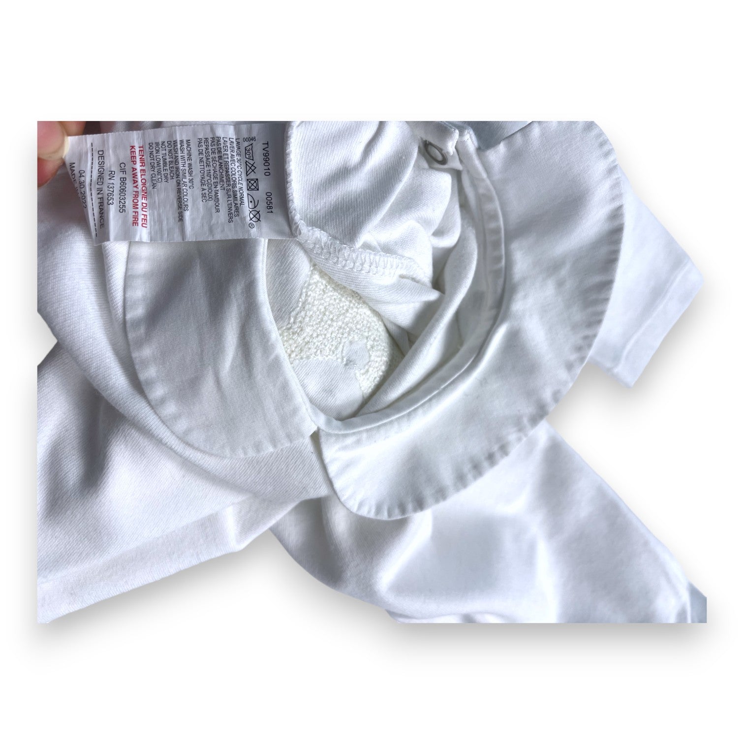 TARTINE & CHOCOLAT - Pyjama blanc mouton - 18 mois