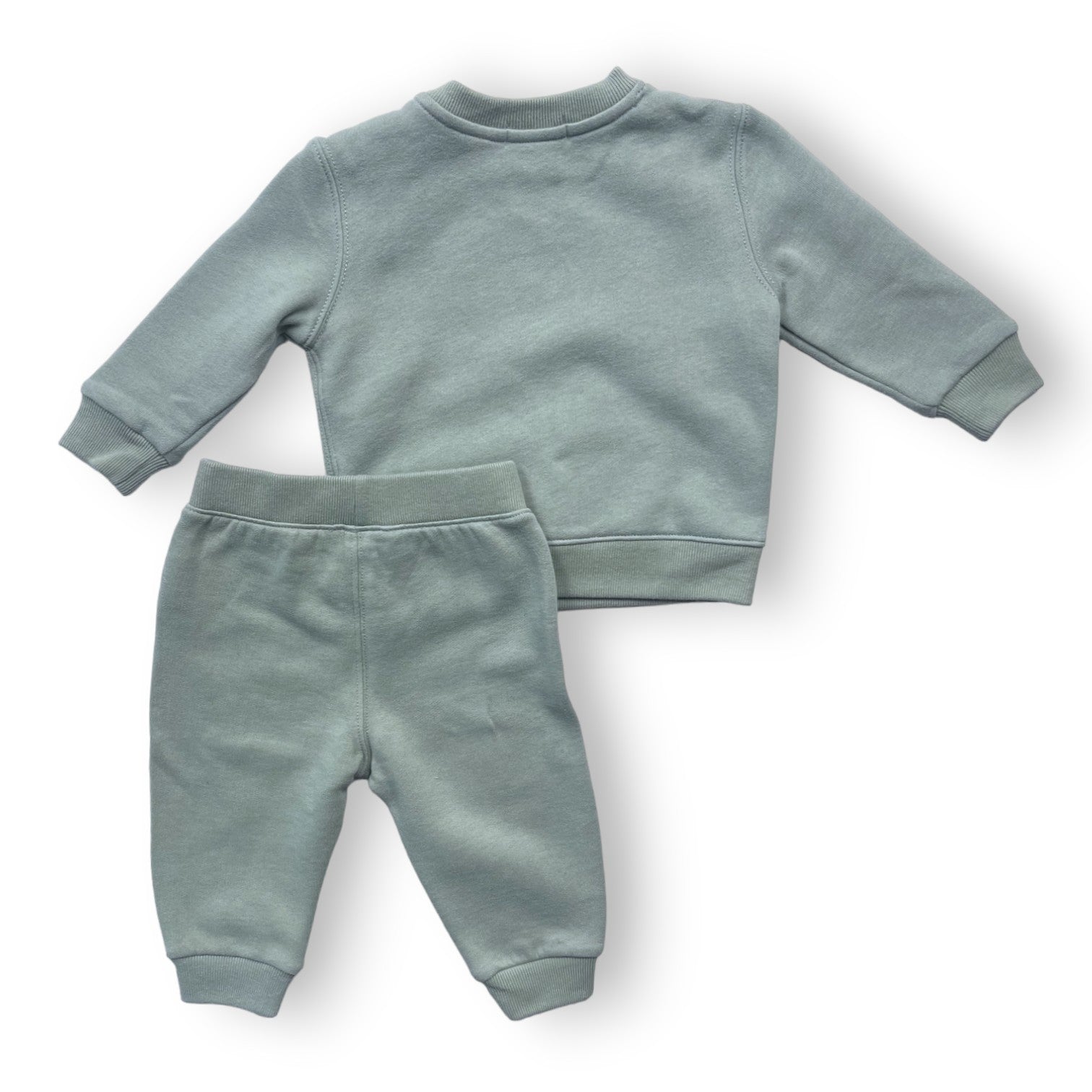 RALPH LAUREN - Ensemble vert motif teddy bear - 9 mois