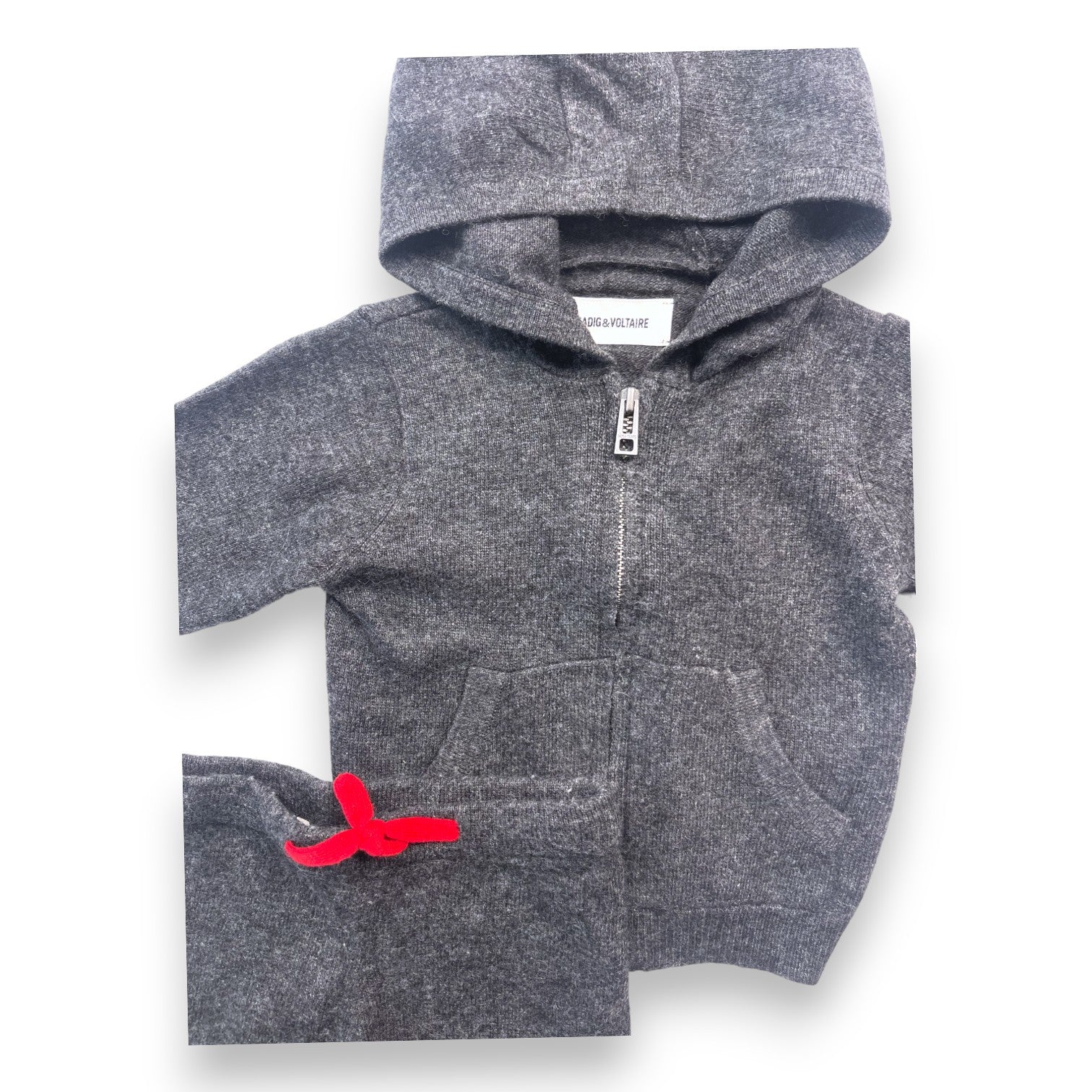 ZADIG & VOLTAIRE - Ensemble gris "Rock" - 6 mois