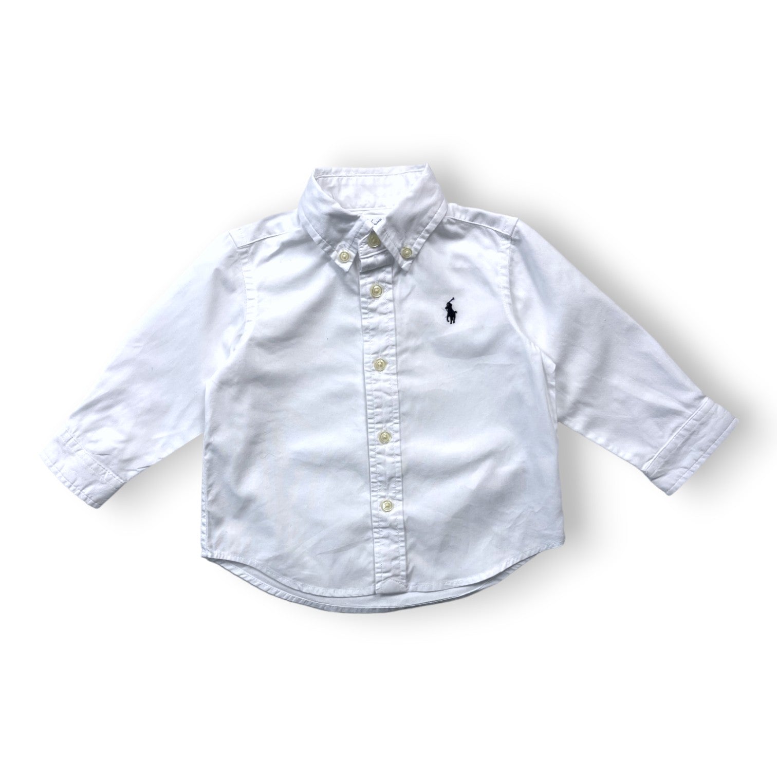 RALPH LAUREN - Chemise blanche classique - 9 mois