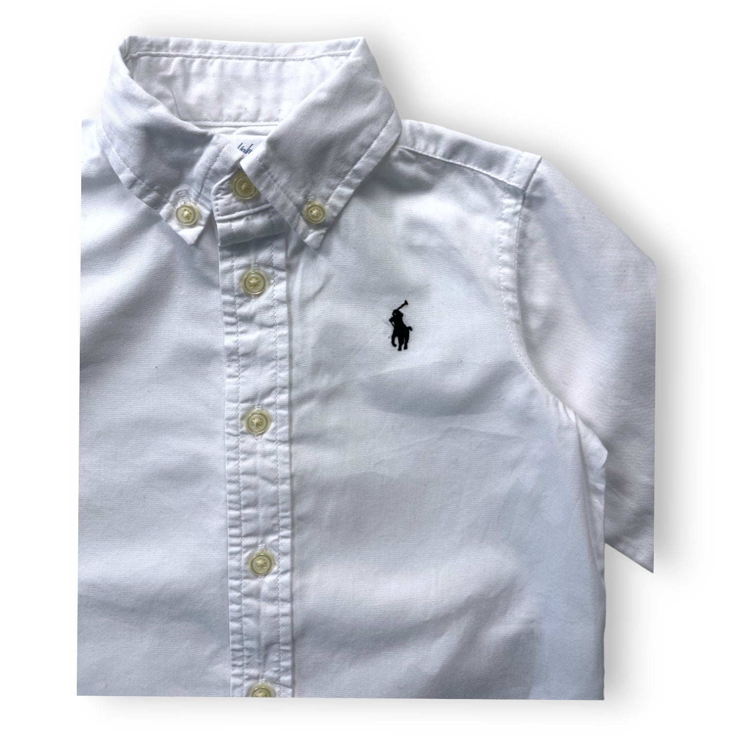 RALPH LAUREN - Chemise blanche classique - 9 mois