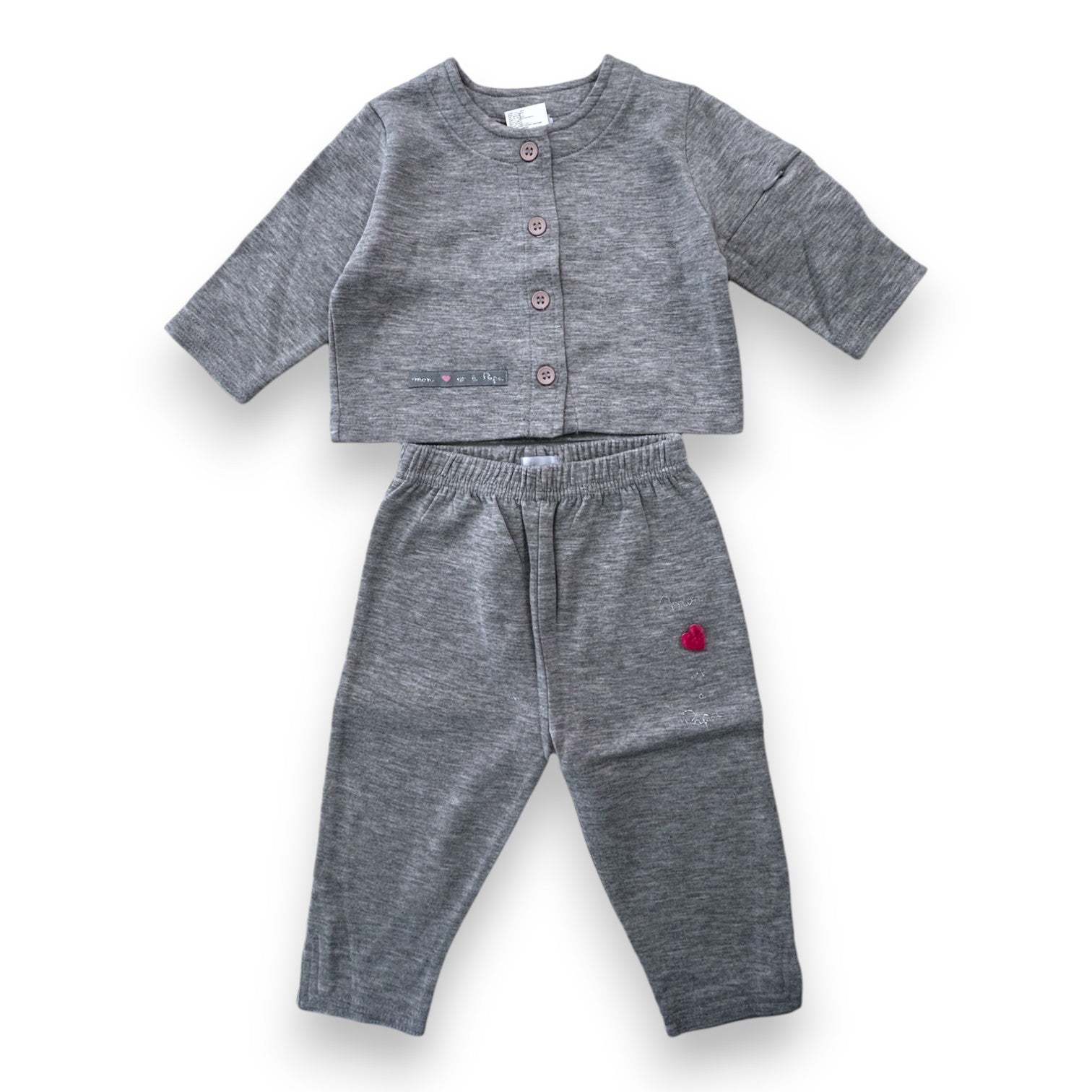 JACADI - Grey jogging set - 12 months