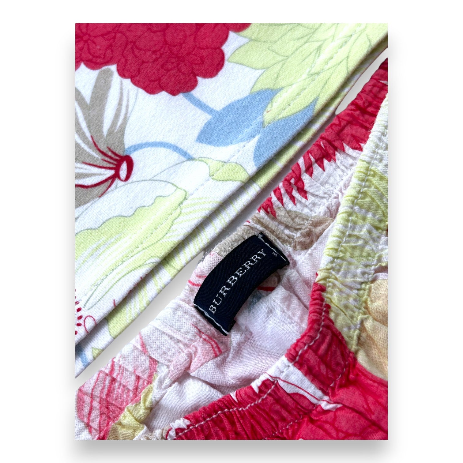 BURBERRY - Ensemble fleuri - 3 ans