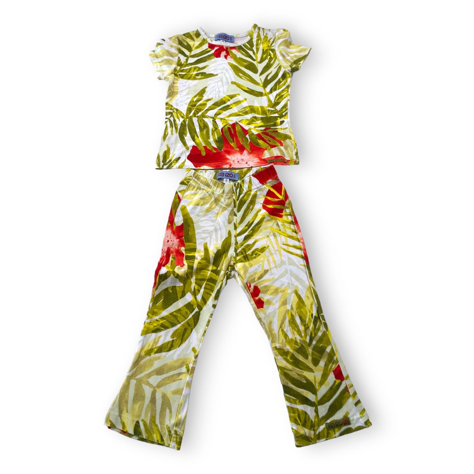 KENZO - Jungle pattern set - 2 years
