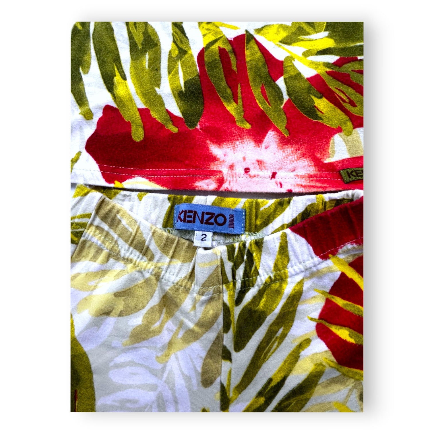 KENZO - Jungle pattern set - 2 years
