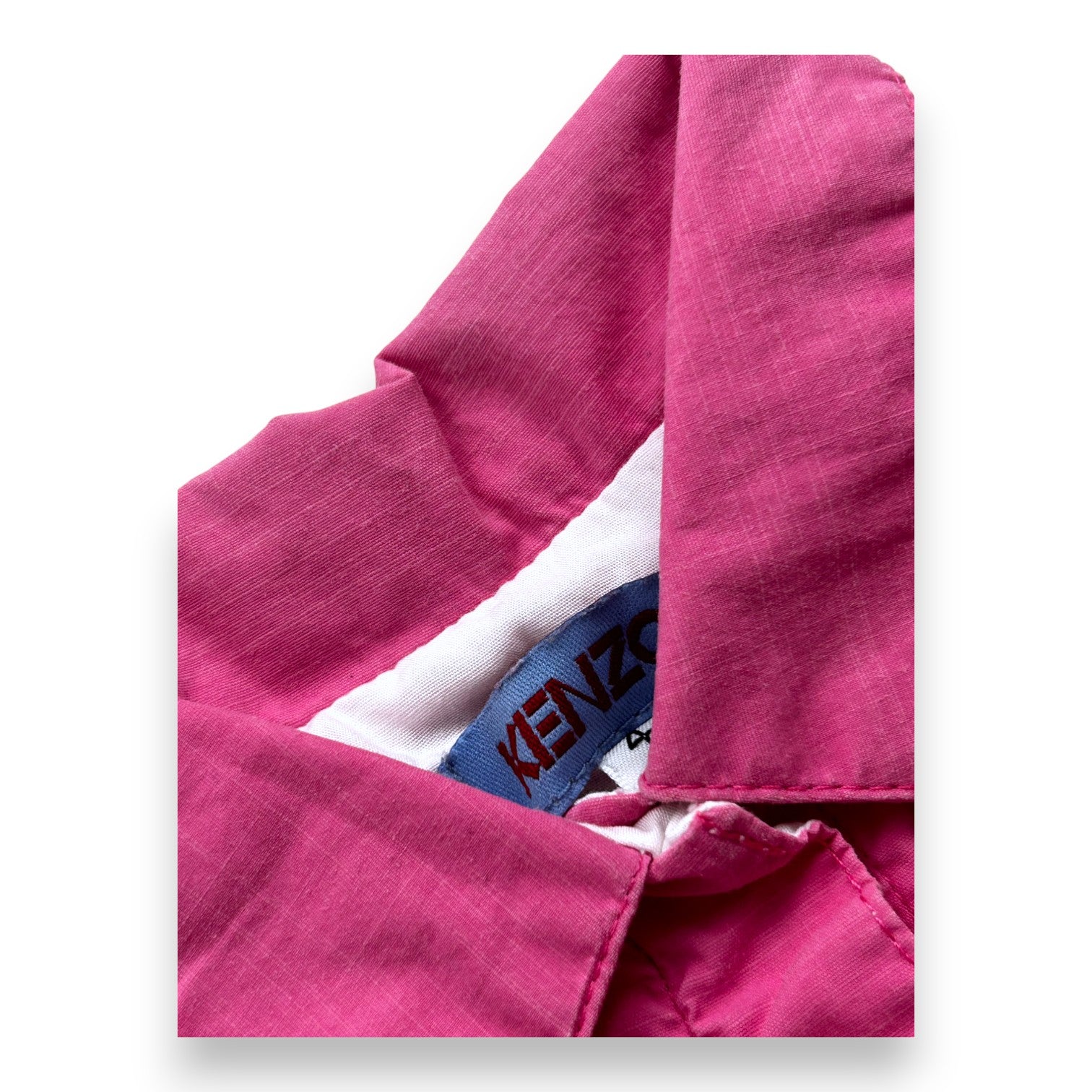 KENZO - Pink ruffled blouse - 4 years