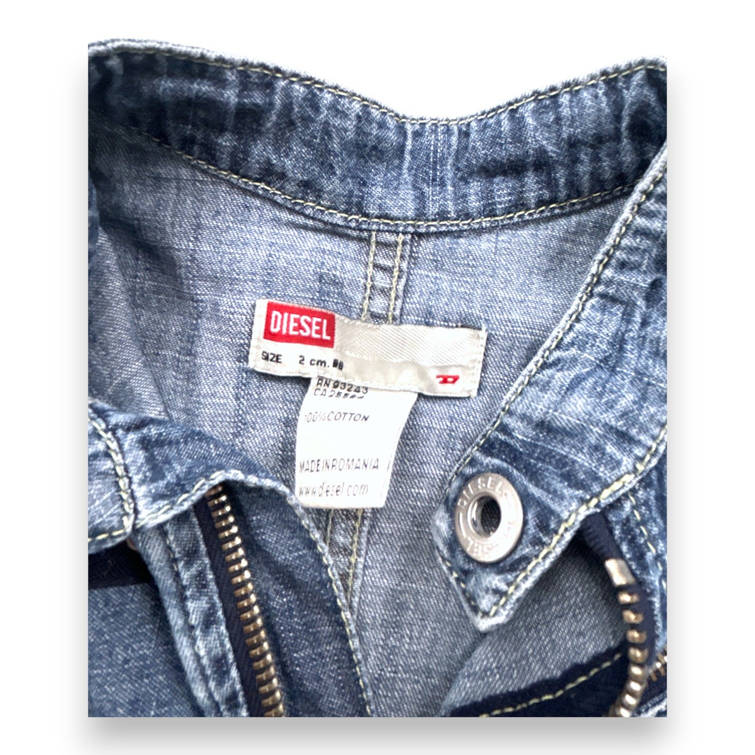 DIESEL - Veste en jean - 6 ans