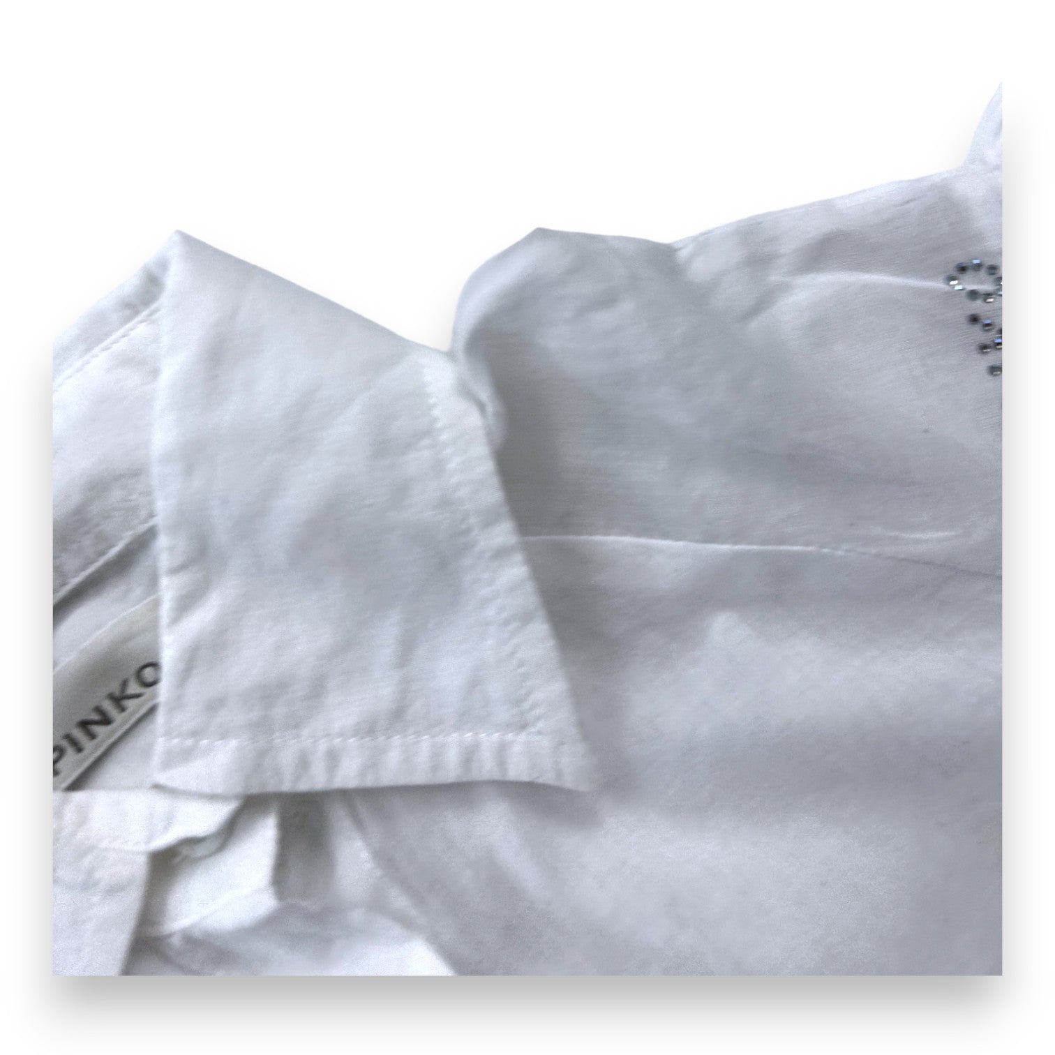 PINKO - Weißes Hemd mit Puffärmeln - 6 Jahre