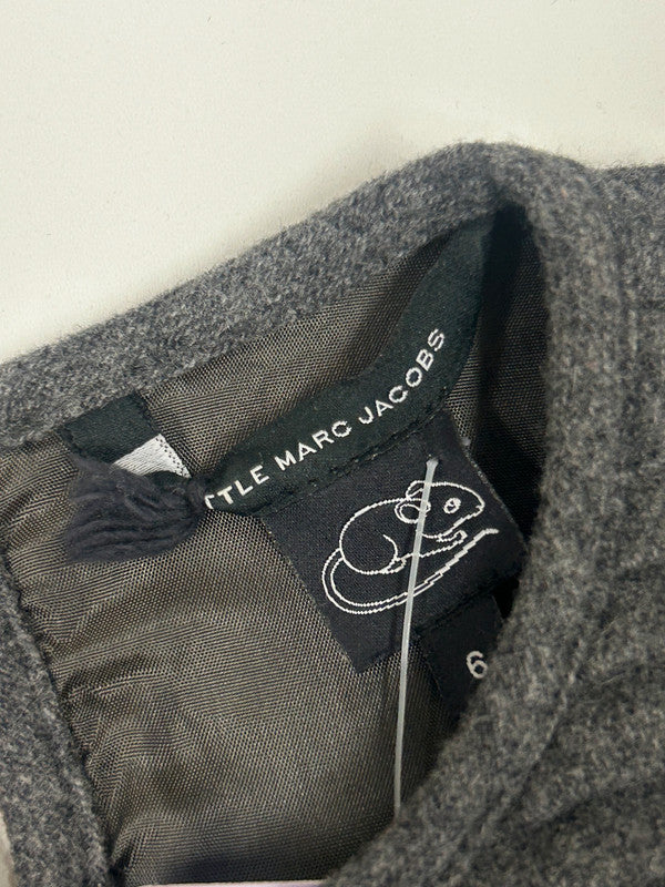 LITTLE MARC JACOBS - Robe grise - 6 ans