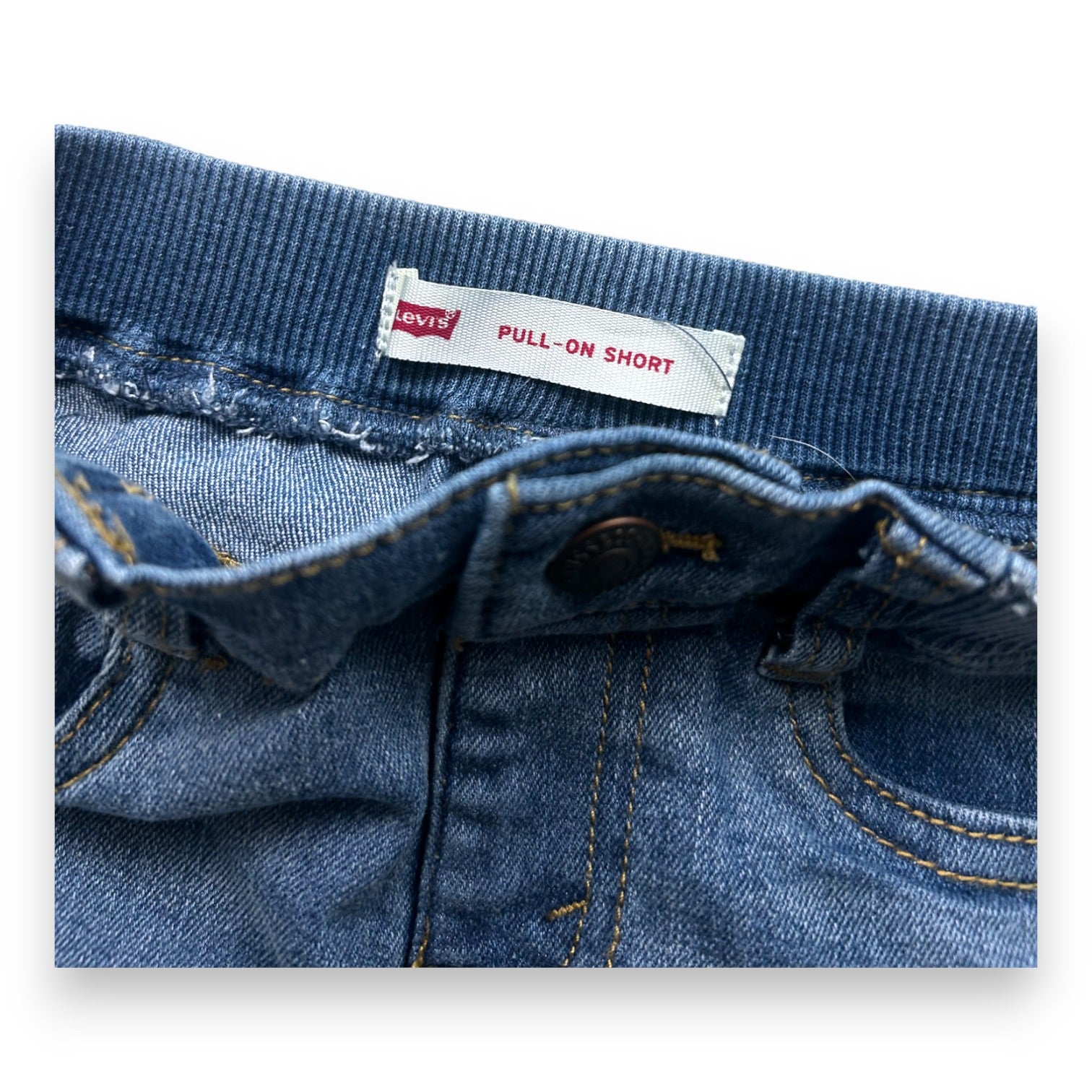 LEVIS - Blue denim shorts - 3 years