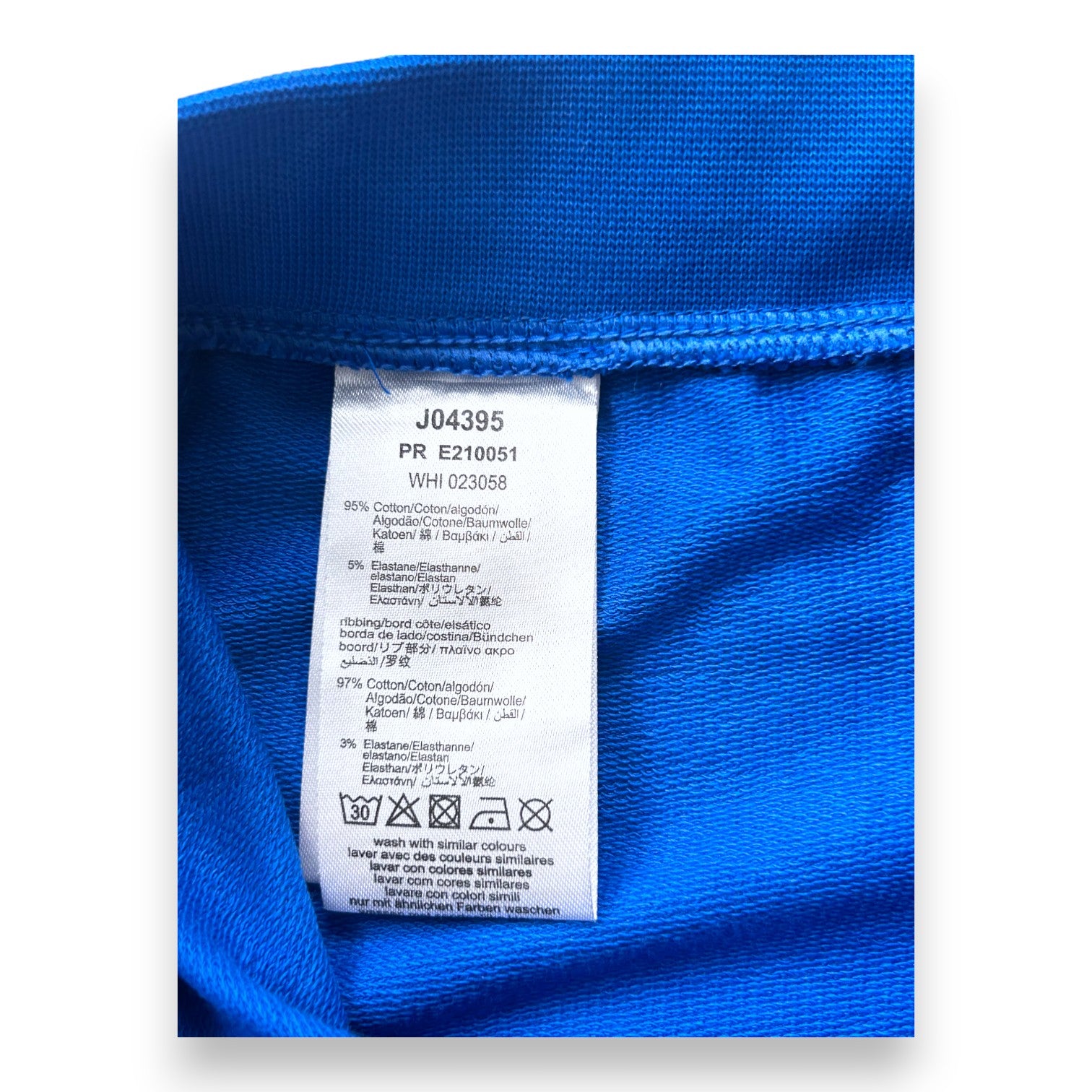 BOSS - Short en coton bleu - 3 ans