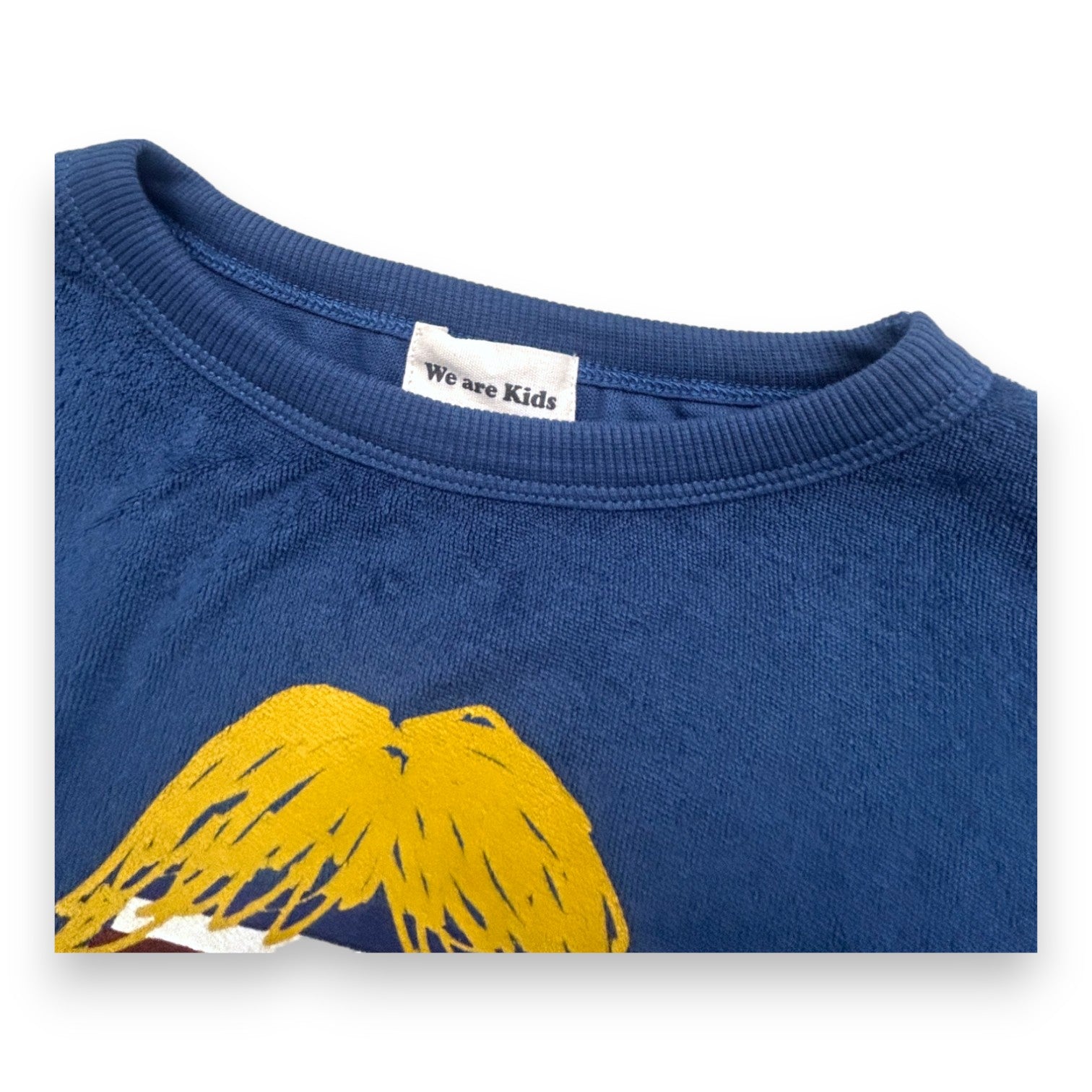 WE ARE KIDS - Blue "tennis player" print sweater - 4 years