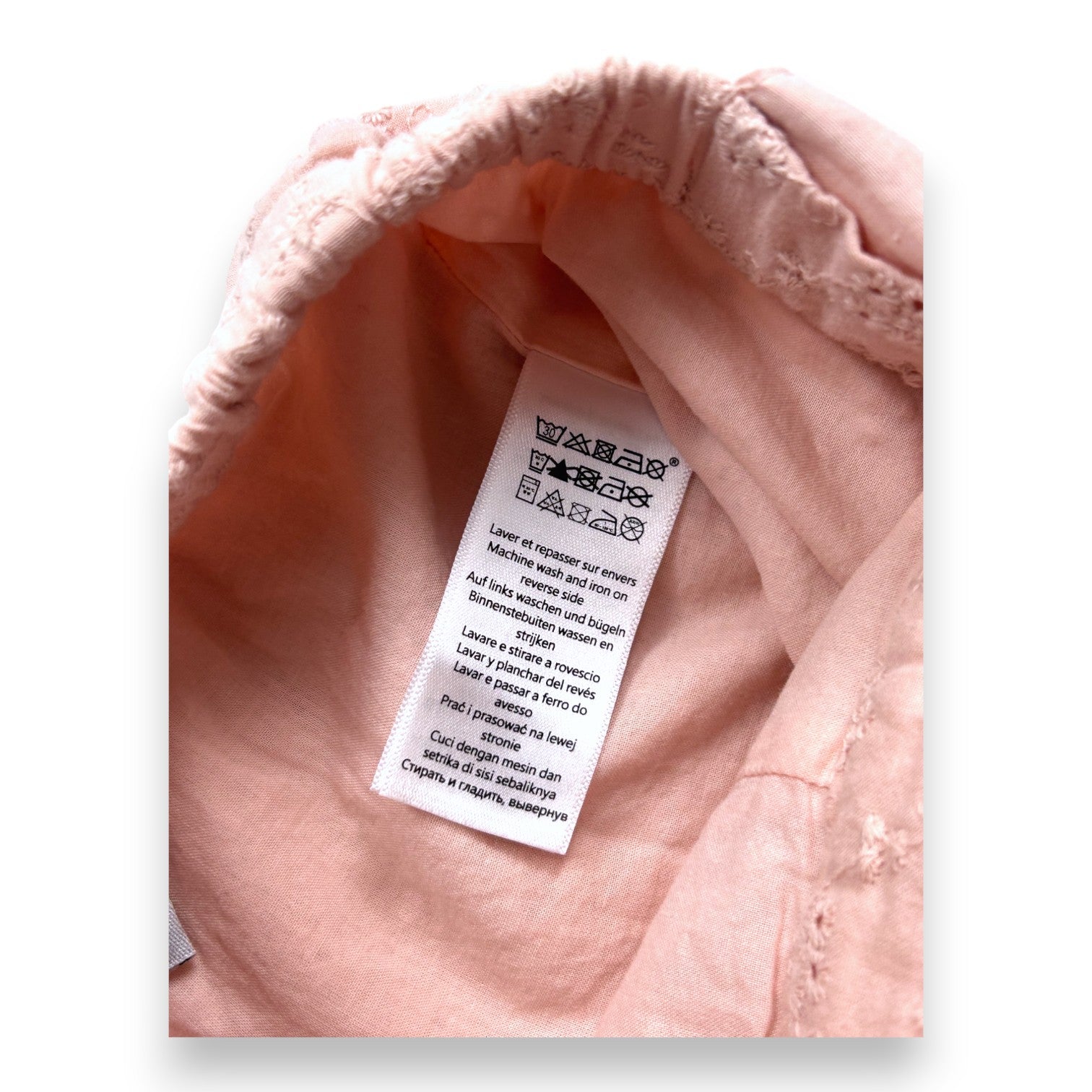 PETIT BATEAU - Salopette rose poudrée avec détails - 18 mois