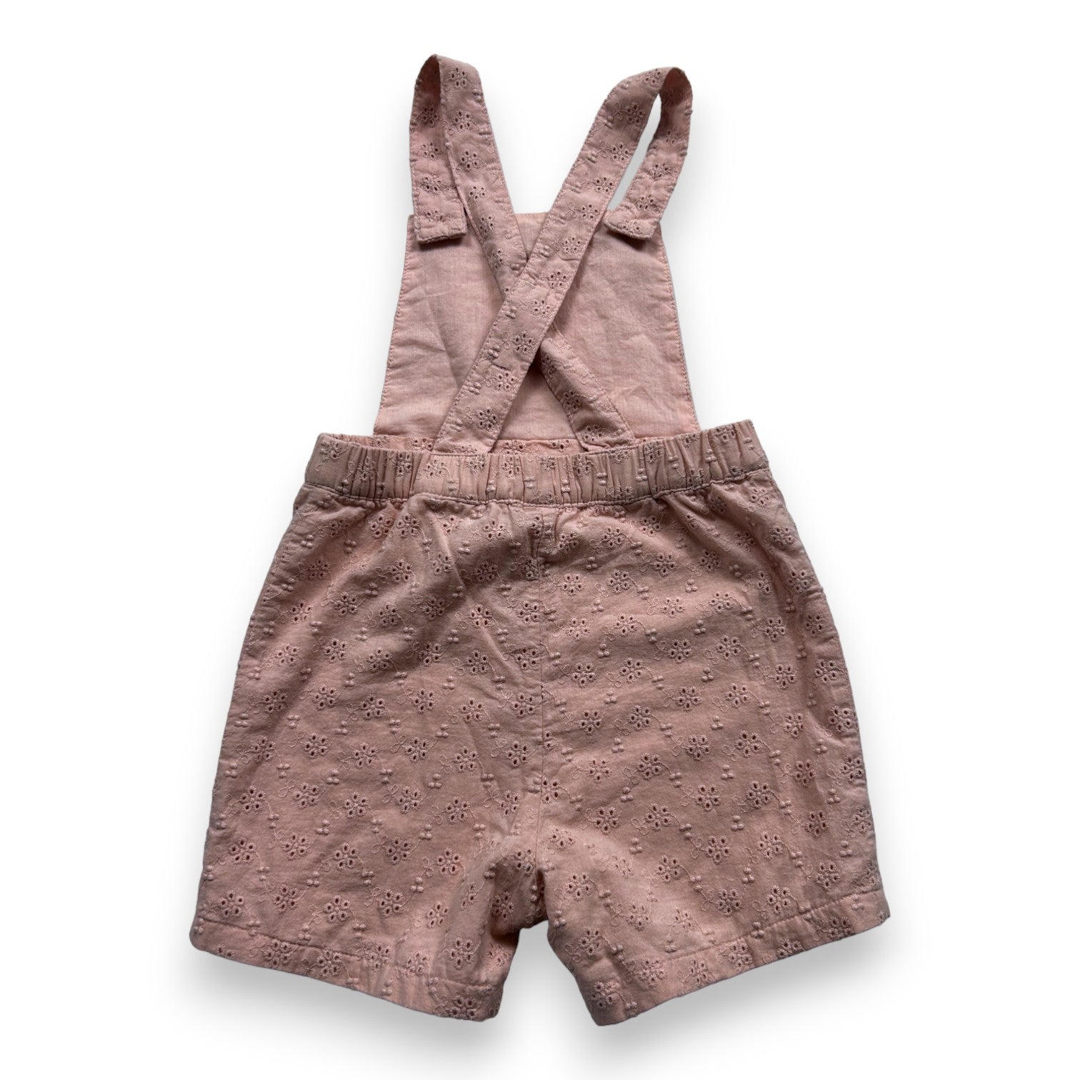 PETIT BATEAU - Salopette rose poudrée avec détails - 18 mois