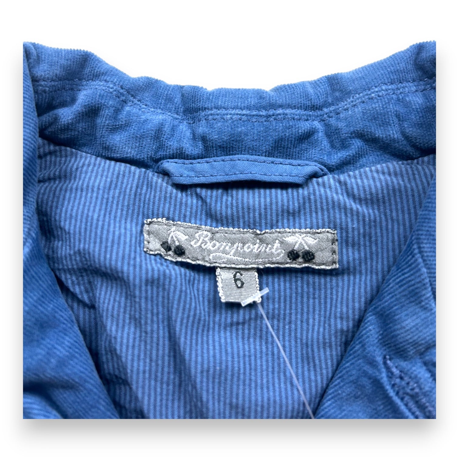 BONPOINT - Blazer bleu - 6 ans