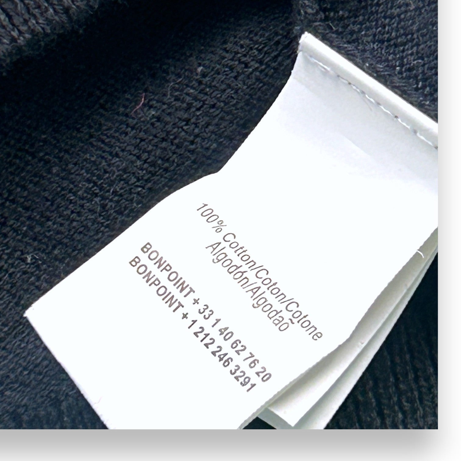 BONPOINT - Black cardigan - 18 months