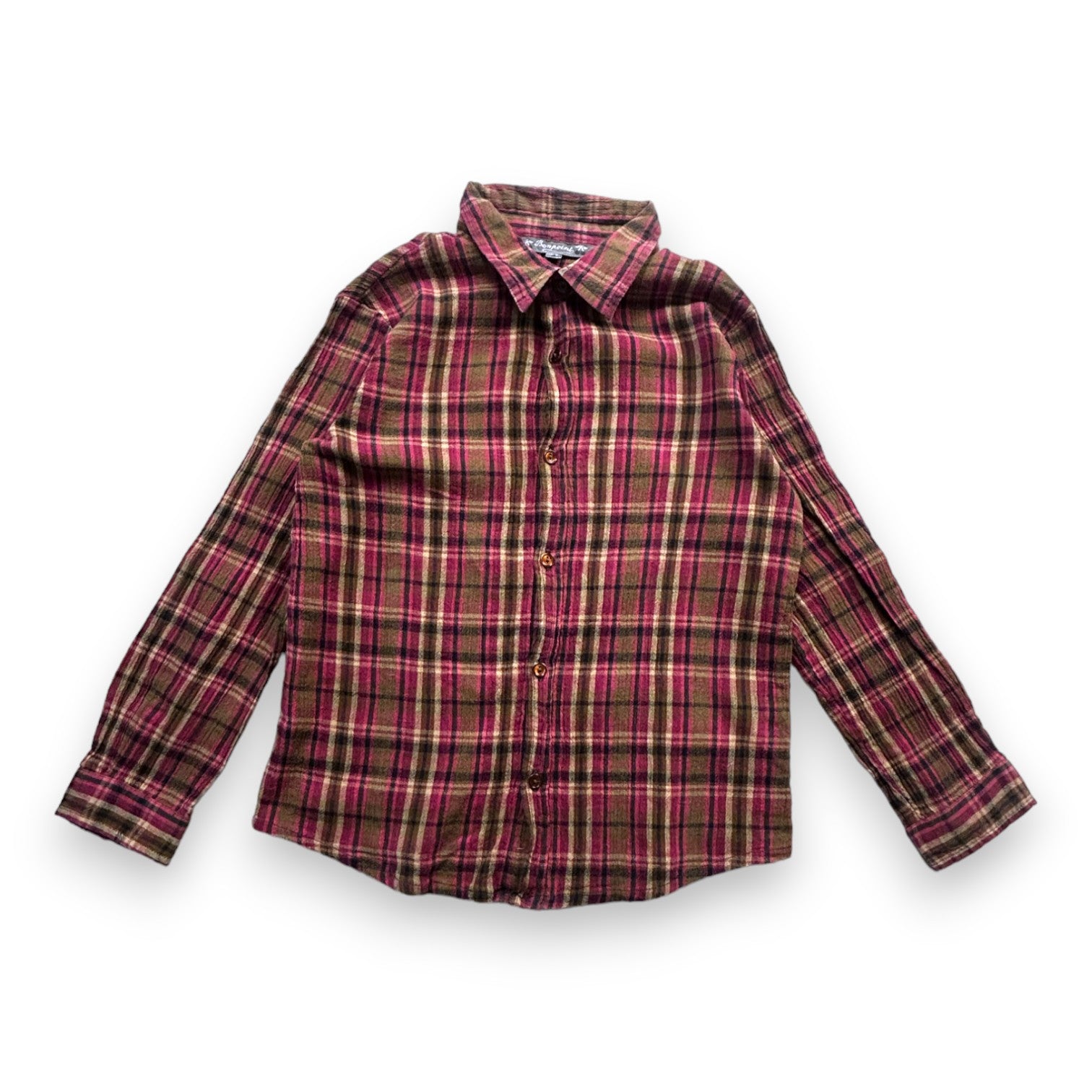 BONPOINT - Chemise rose à carreaux - 4 ans