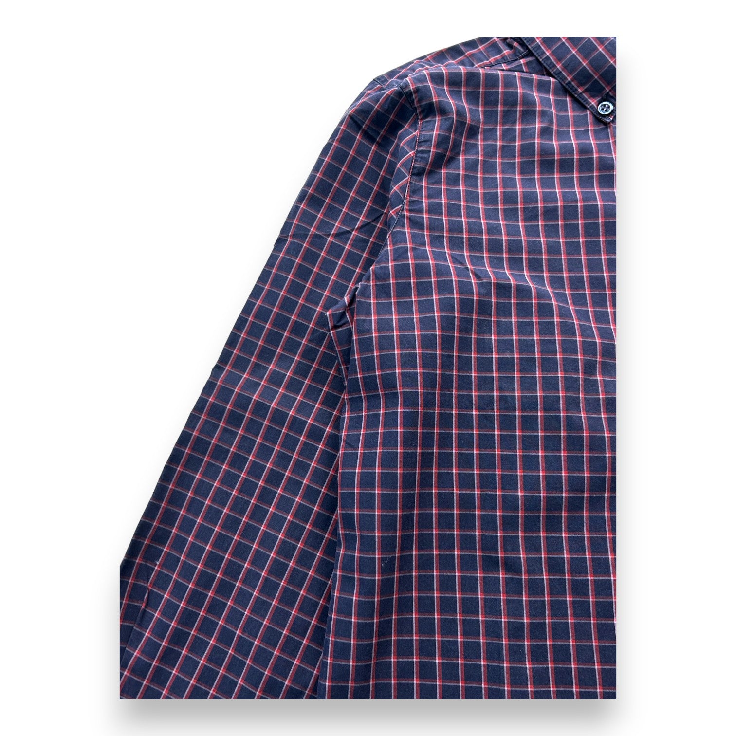 BONPOINT - Blue checked shirt - 10 years